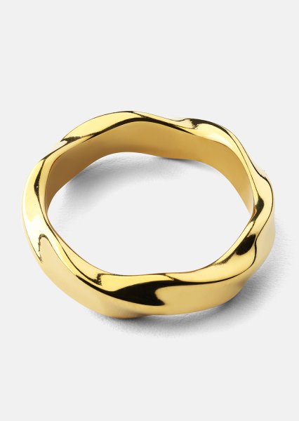 Ring Flow - 18k Gold Plated