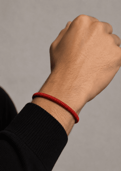 Cord Bracelet Crimson Thread