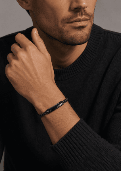Steel Bracelet Dorian Veil