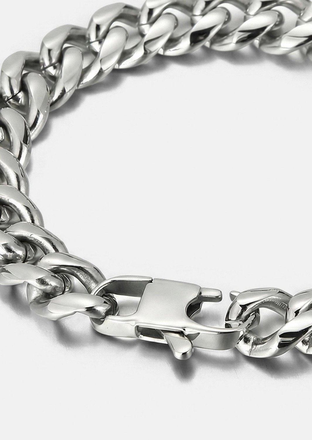 Bracelet Iron Valor - Silver Plated