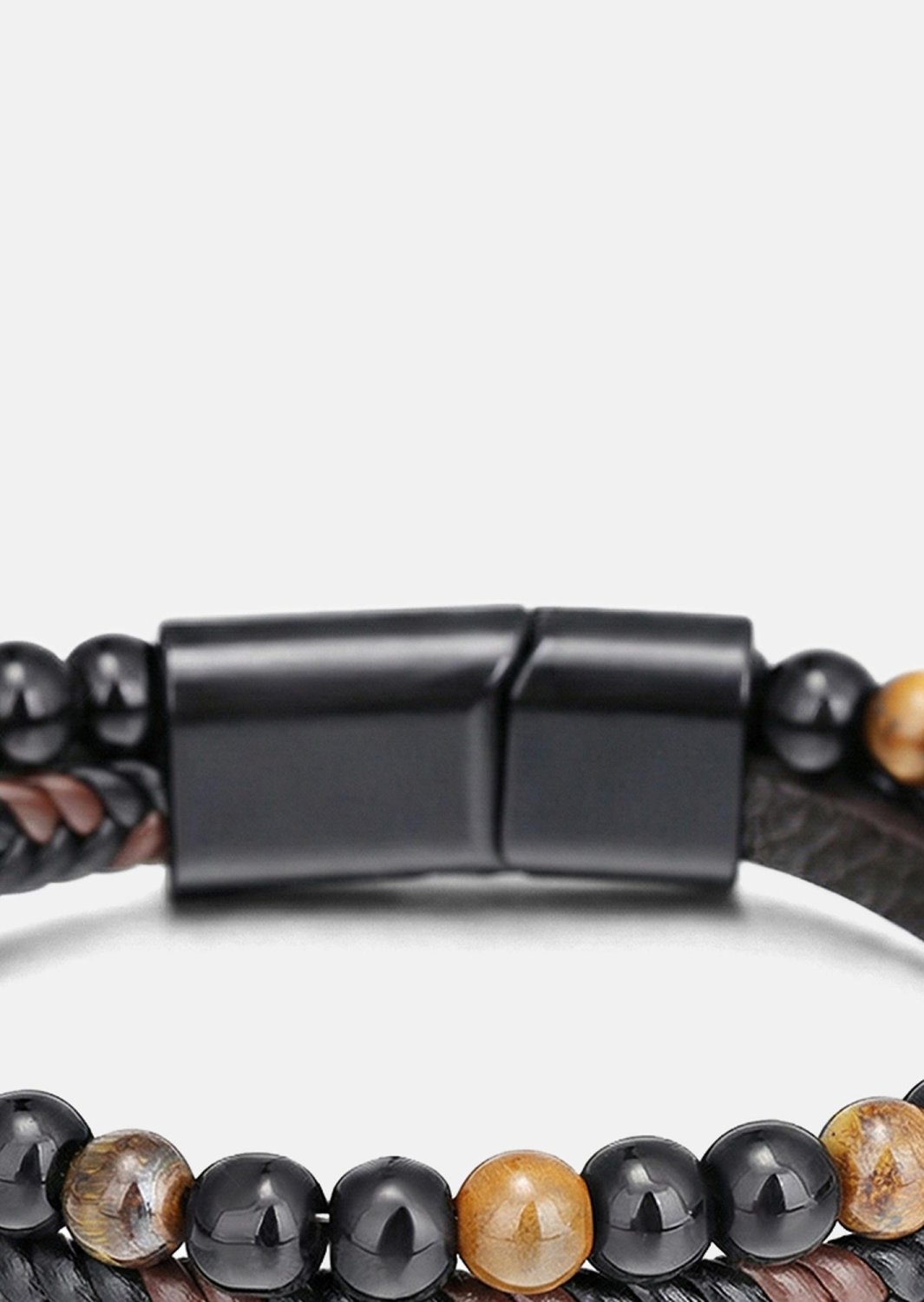 Leather Bracelet Raven Bond