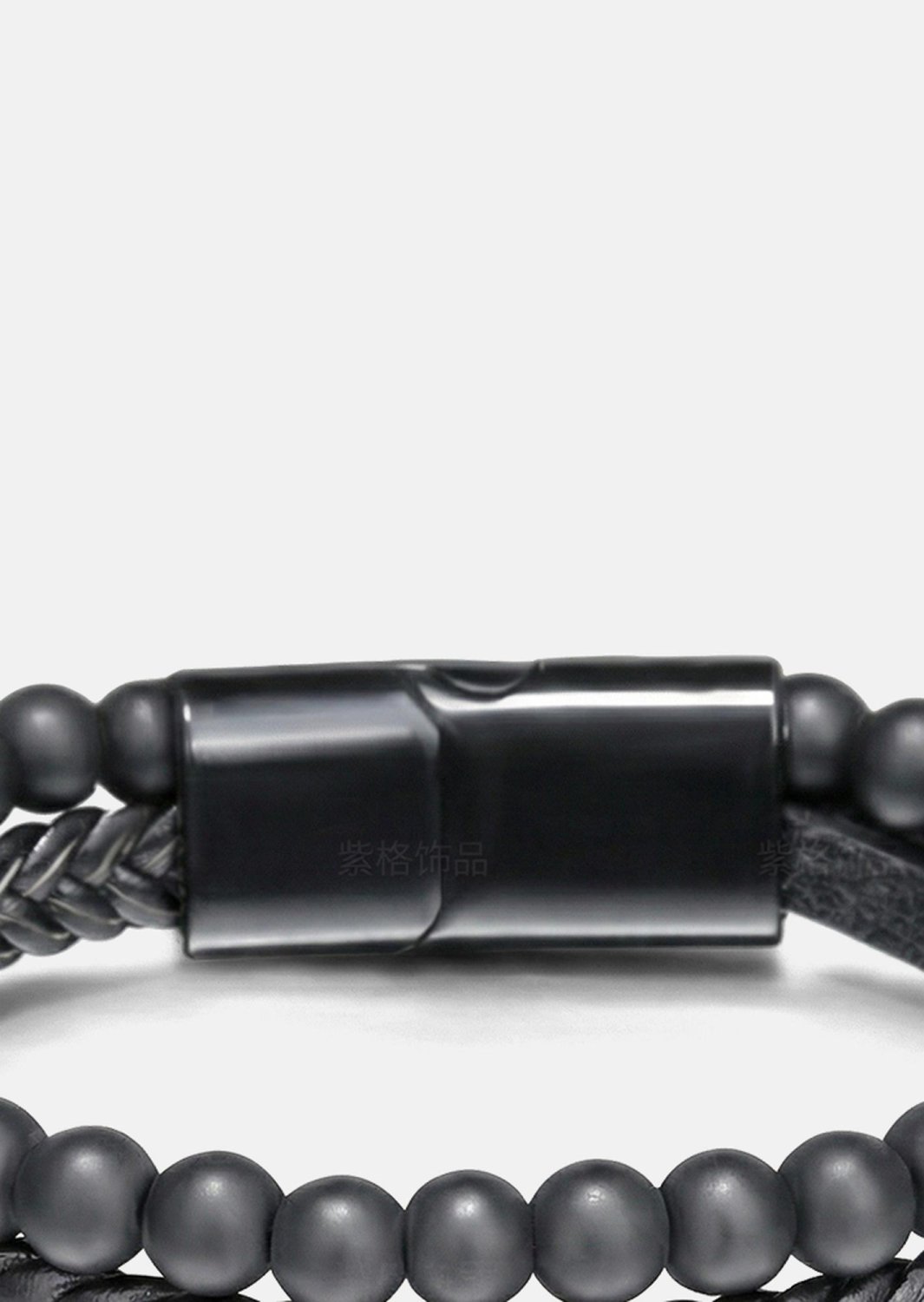 Leather Bracelet Raven Forge