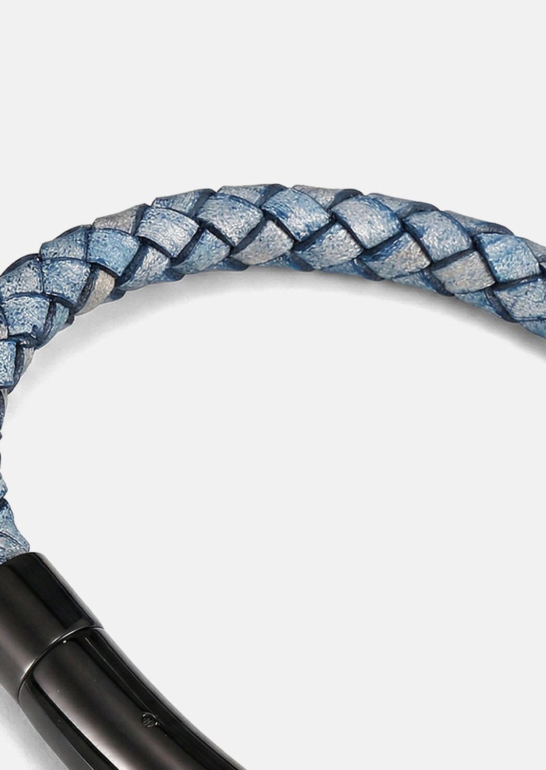 Leather Bracelet Ocean Weave