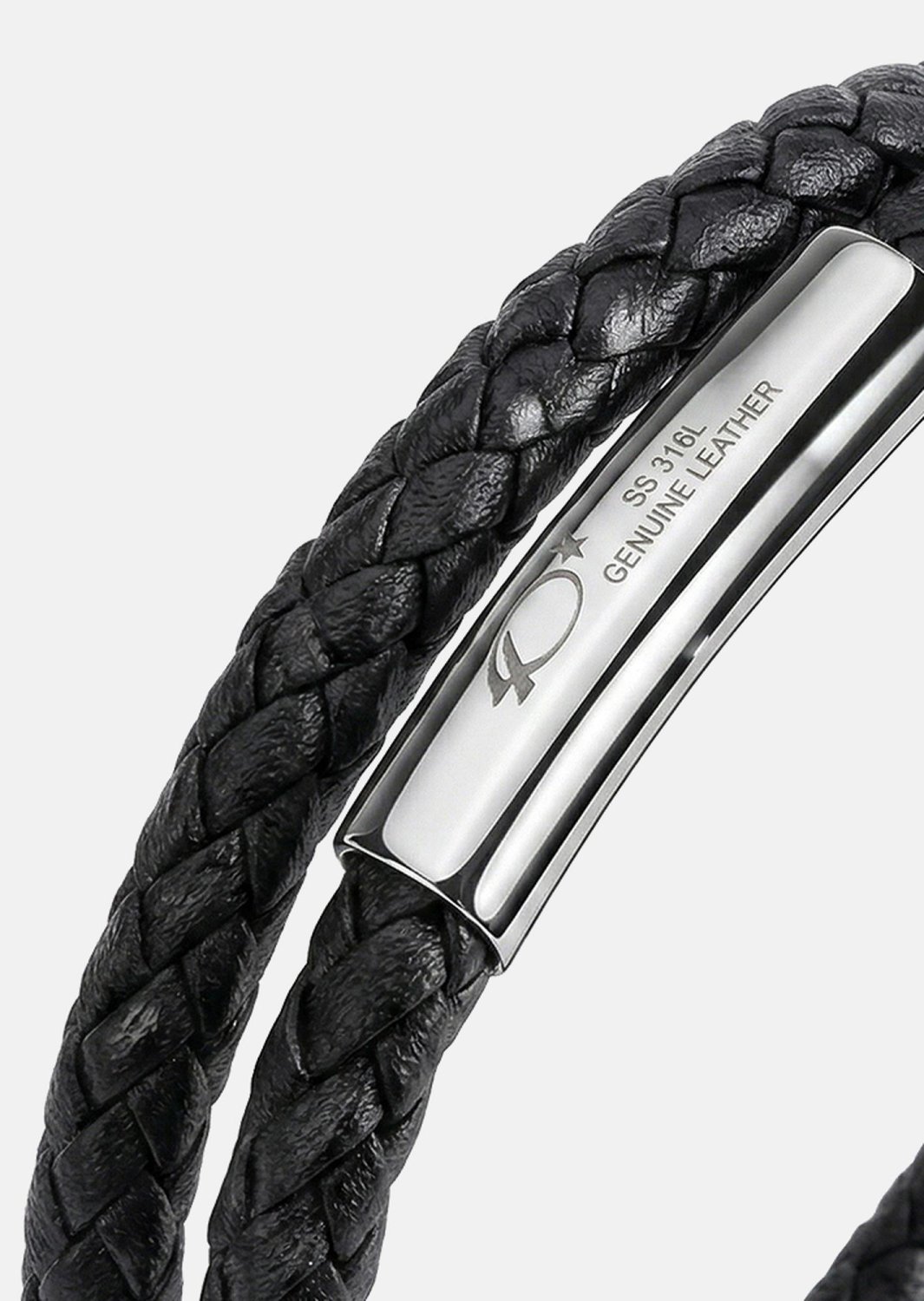 Leather Bracelet Titan Thread