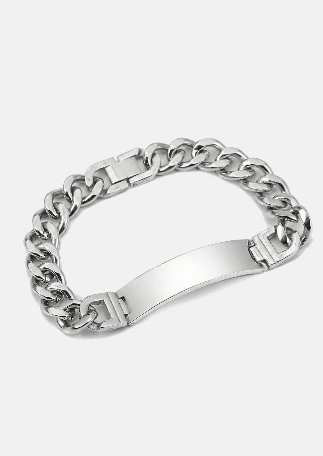 Bracelet Titan Shield - Silver Plated