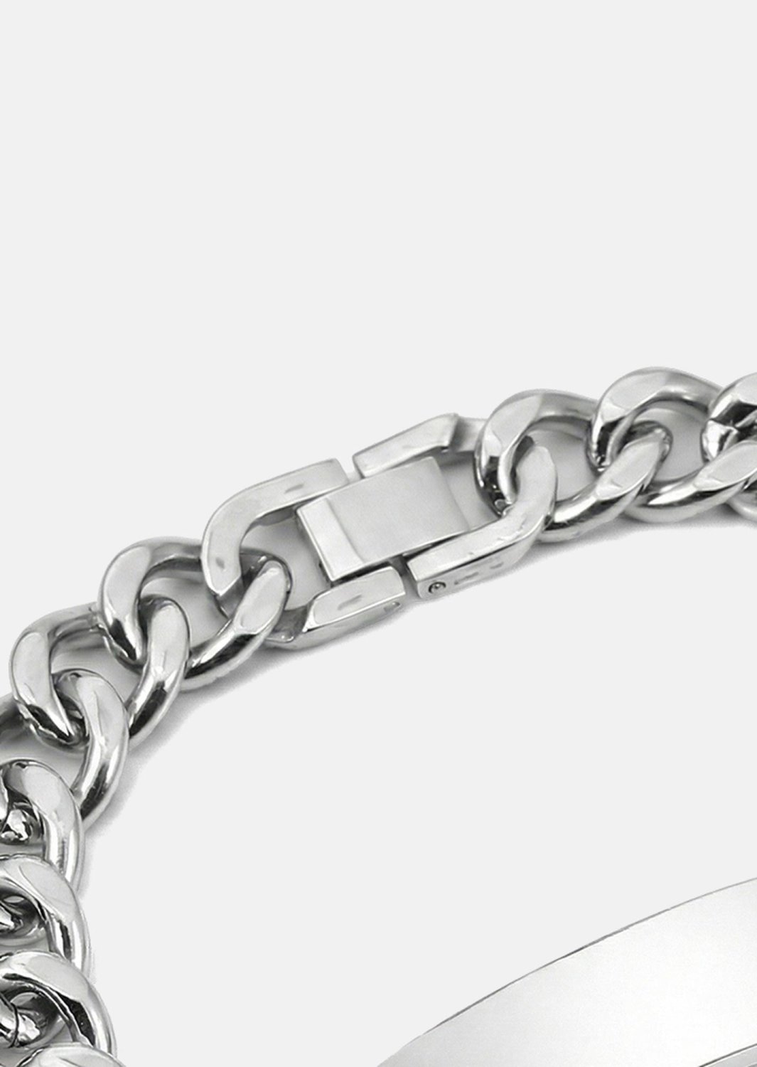 Bracelet Titan Shield - Silver Plated