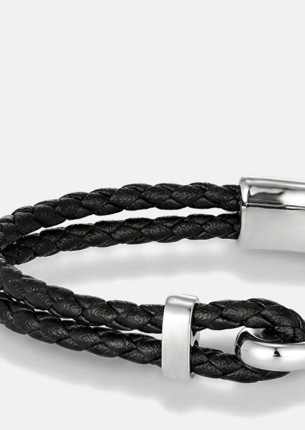 Leather Bracelet Gravitas Link
