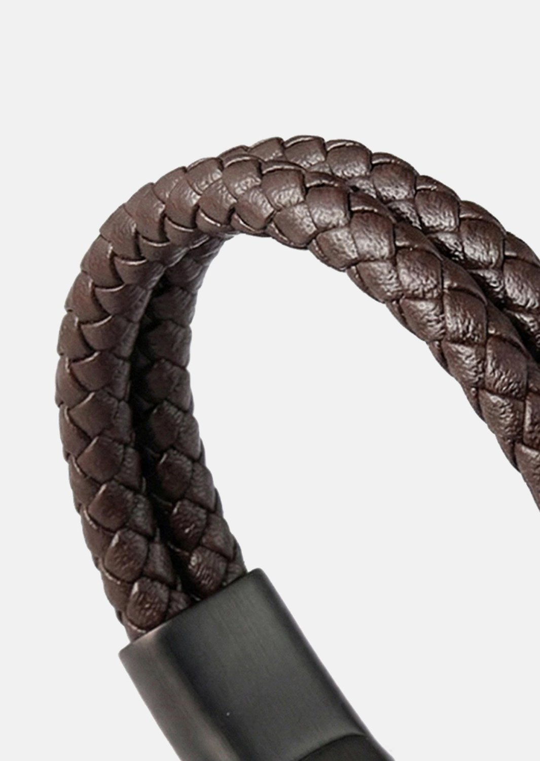 Leather Bracelet Cobra Twist