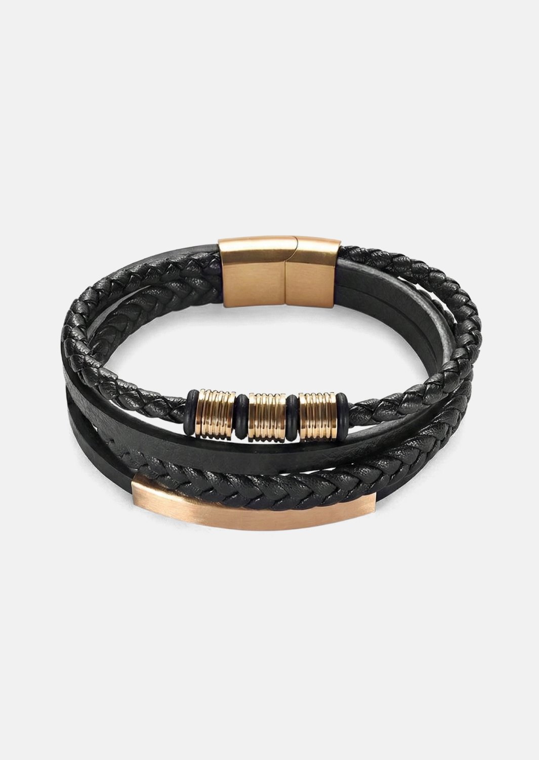 Leather Bracelet Titan Bond