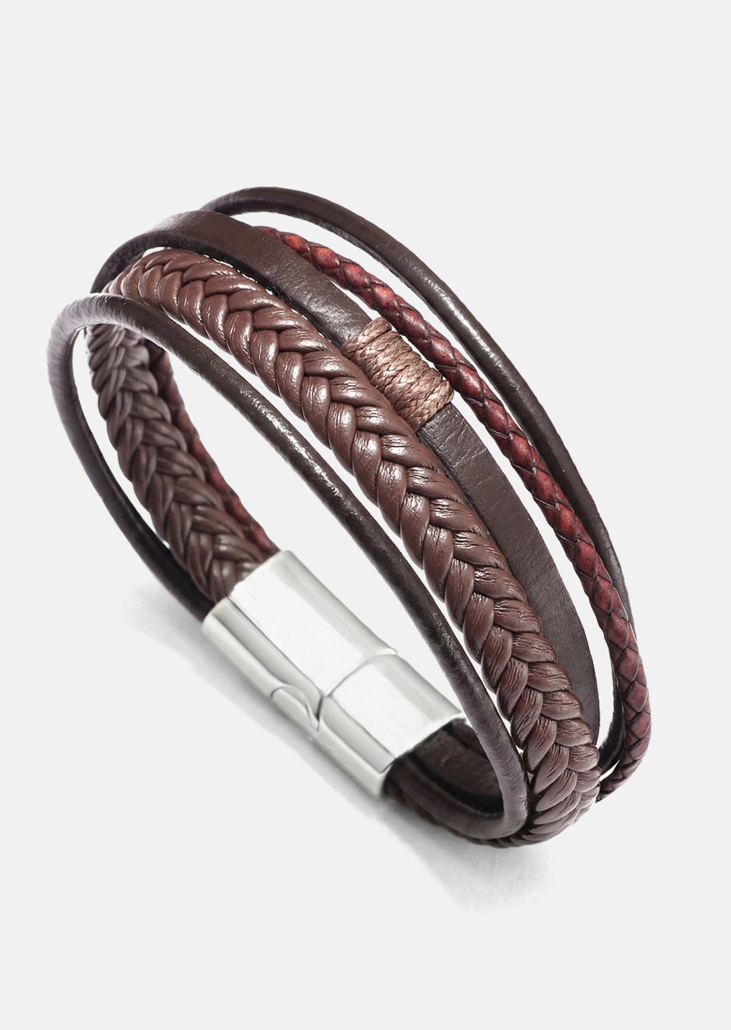 Leather Bracelet Horizon Weave