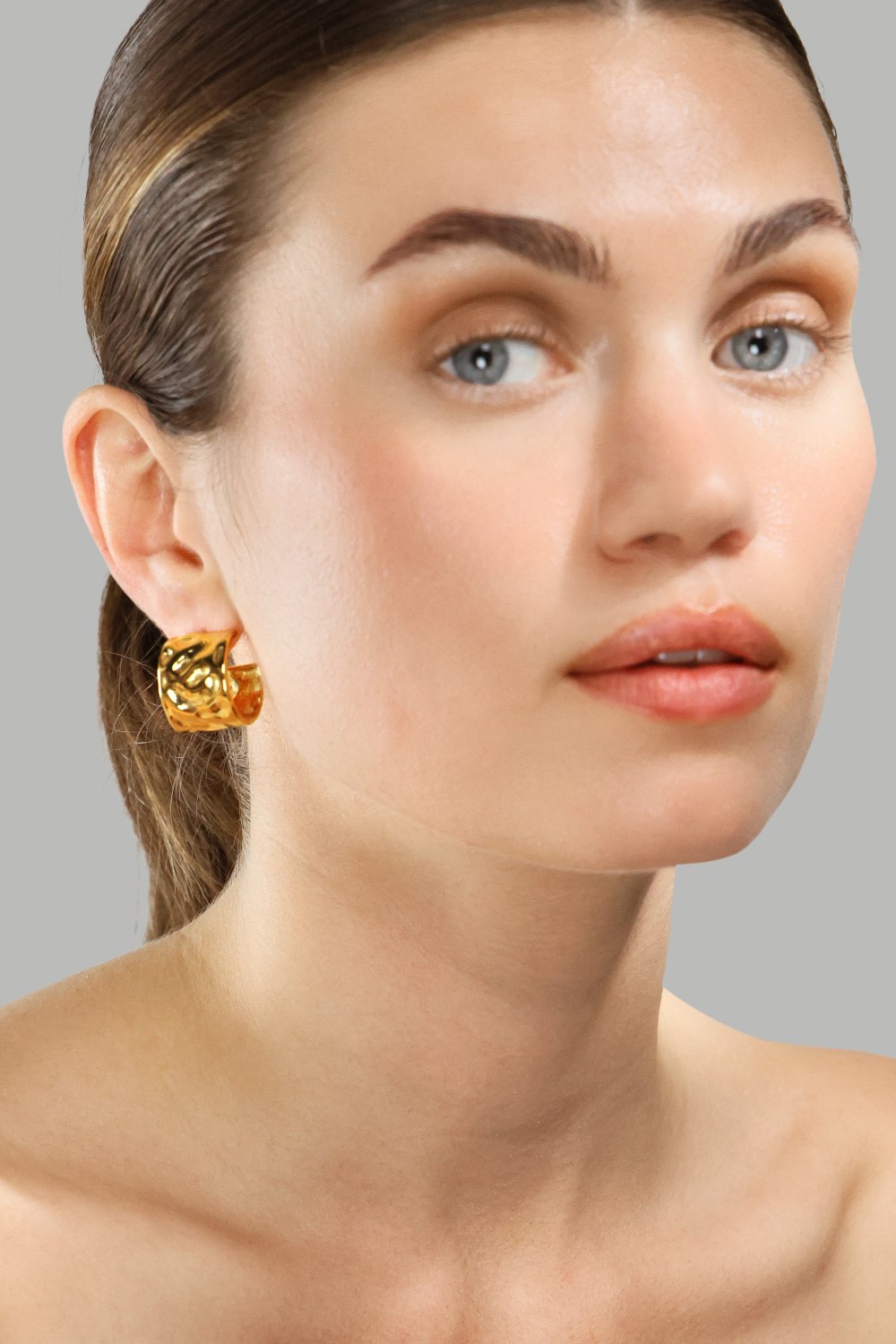 Earrings Luna - 18k Gold Plated