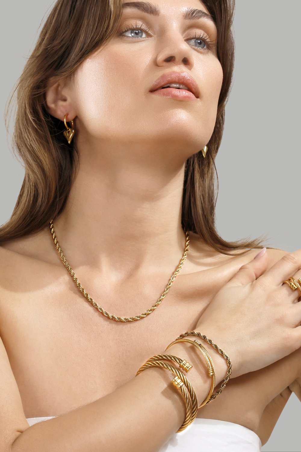 Bracelet Axis – 18k Gold Plated