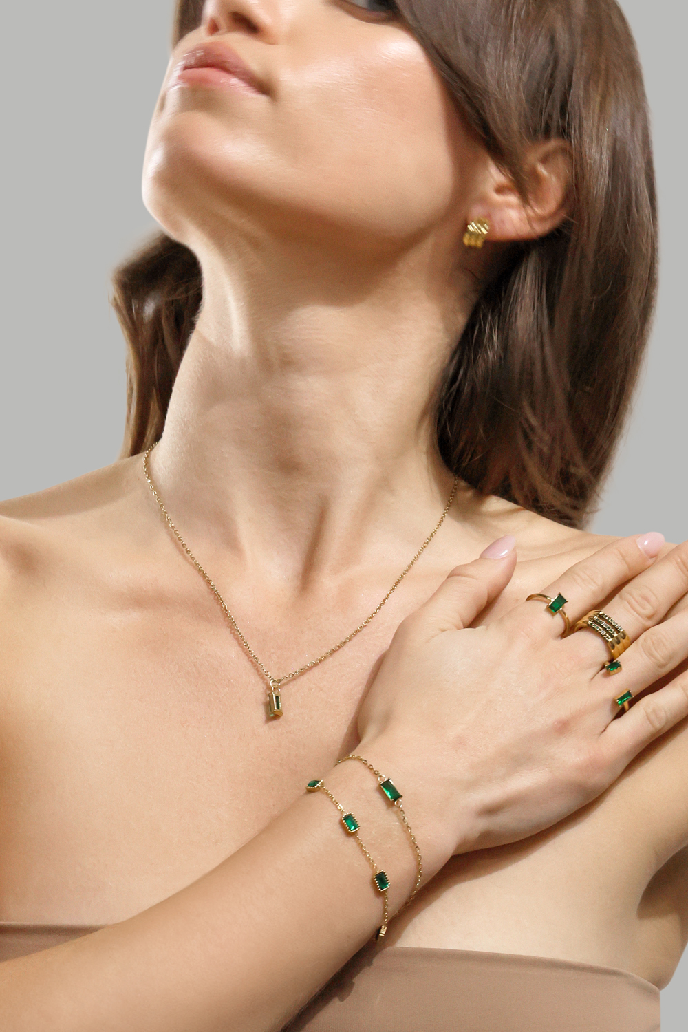 Bracelet Verdant - 18k Gold Plated