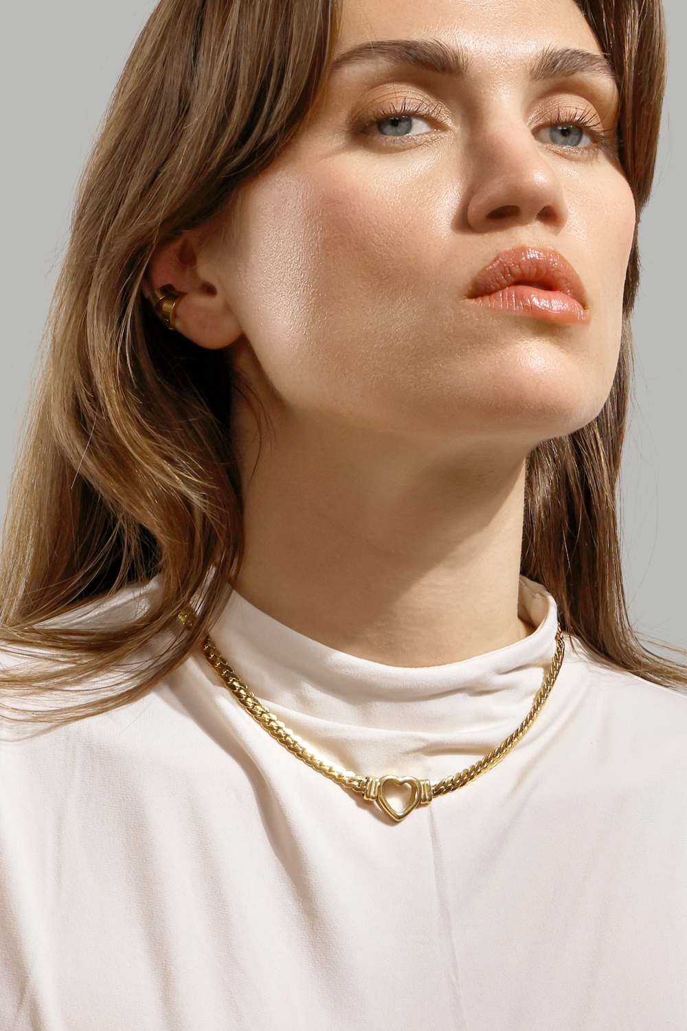 Earring Petite Hoop- 18k Gold Plated