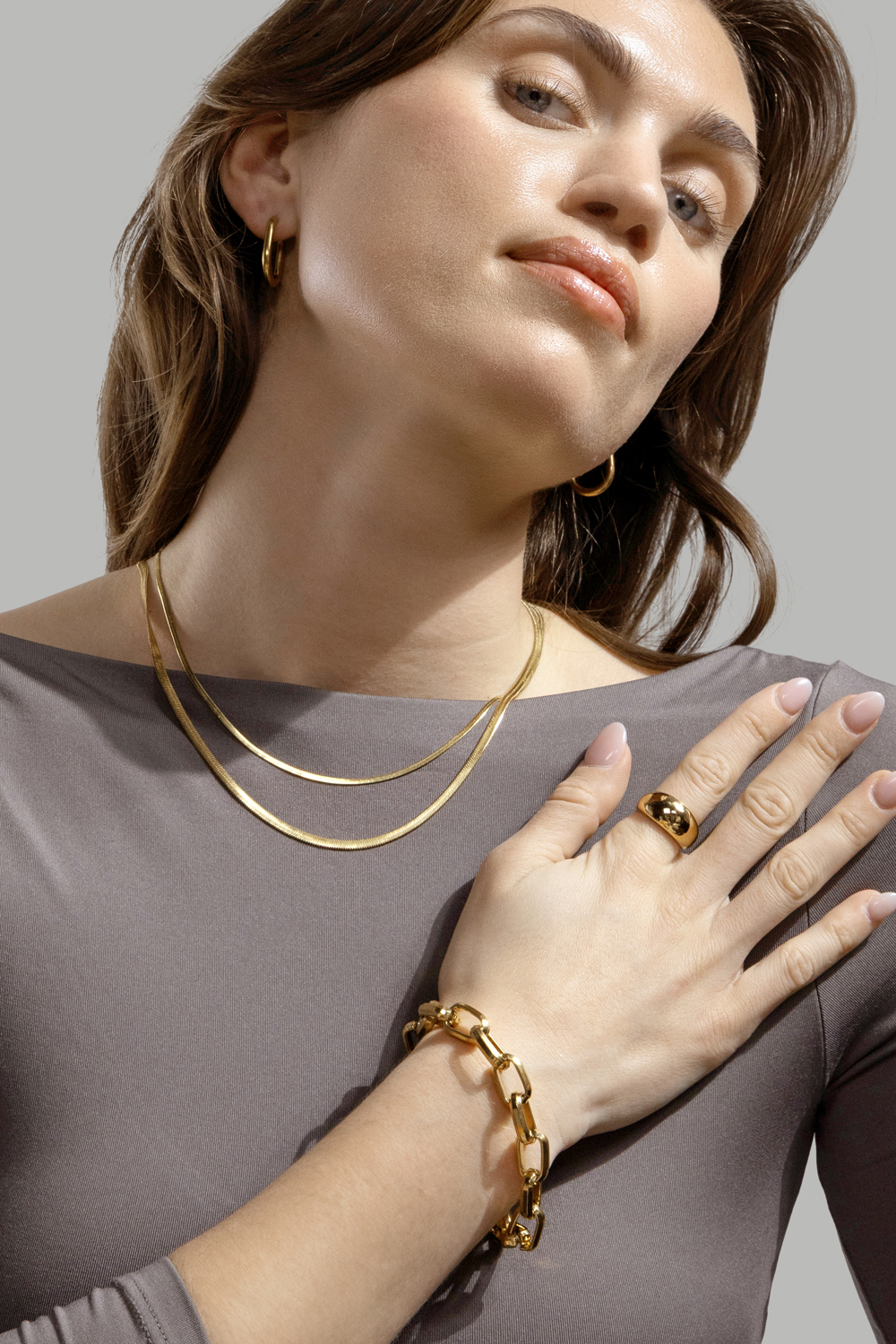 Necklace Serpent - 18k Gold Plated