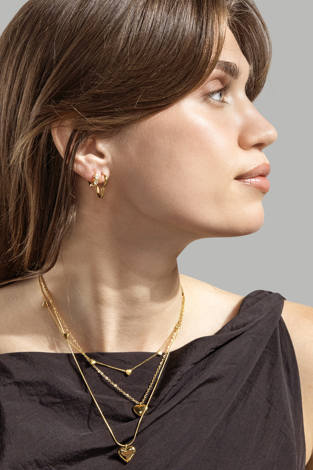 Avery Necklace – 18k Gold Plated