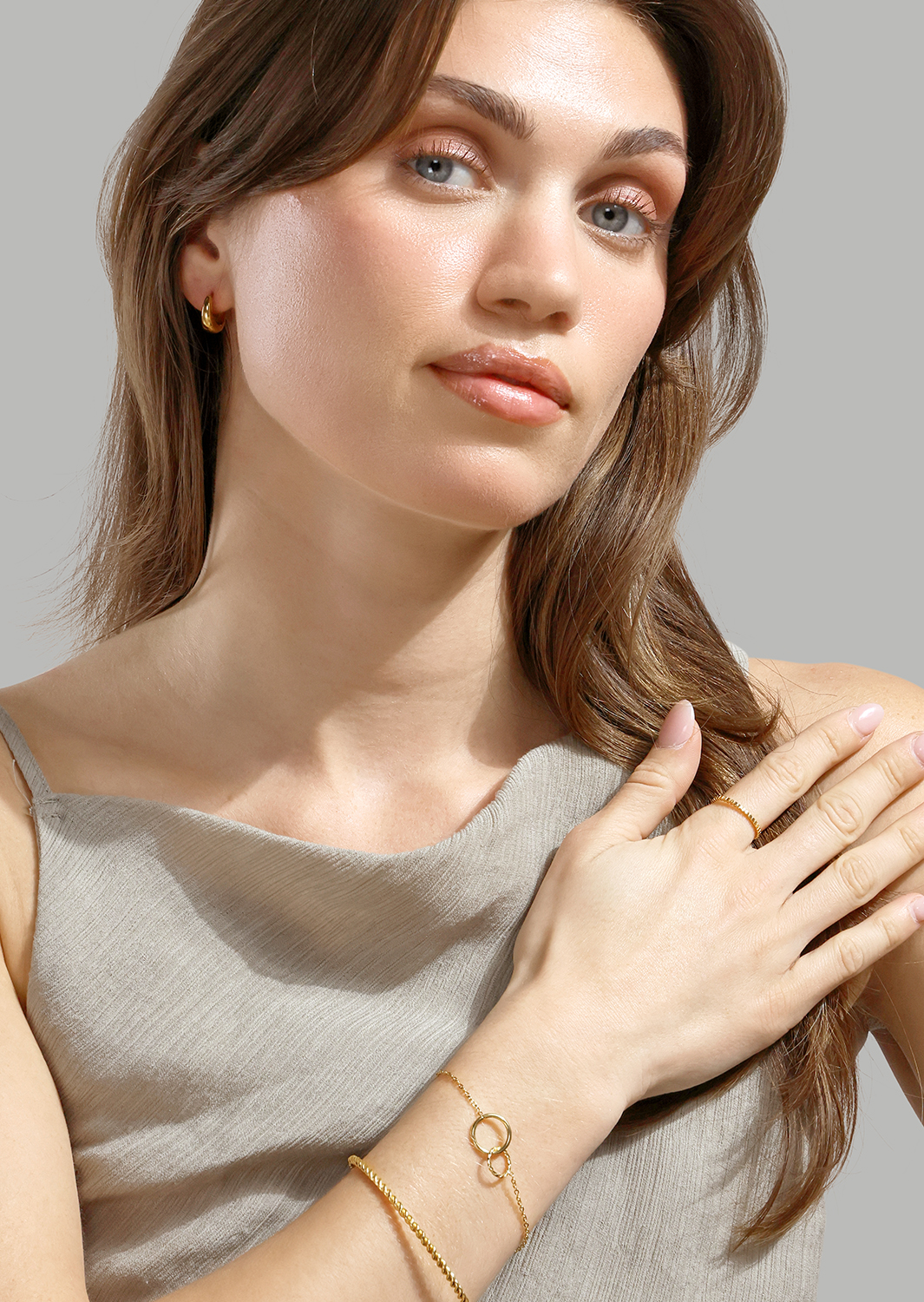 Earring Verona- 18k Gold Plated
