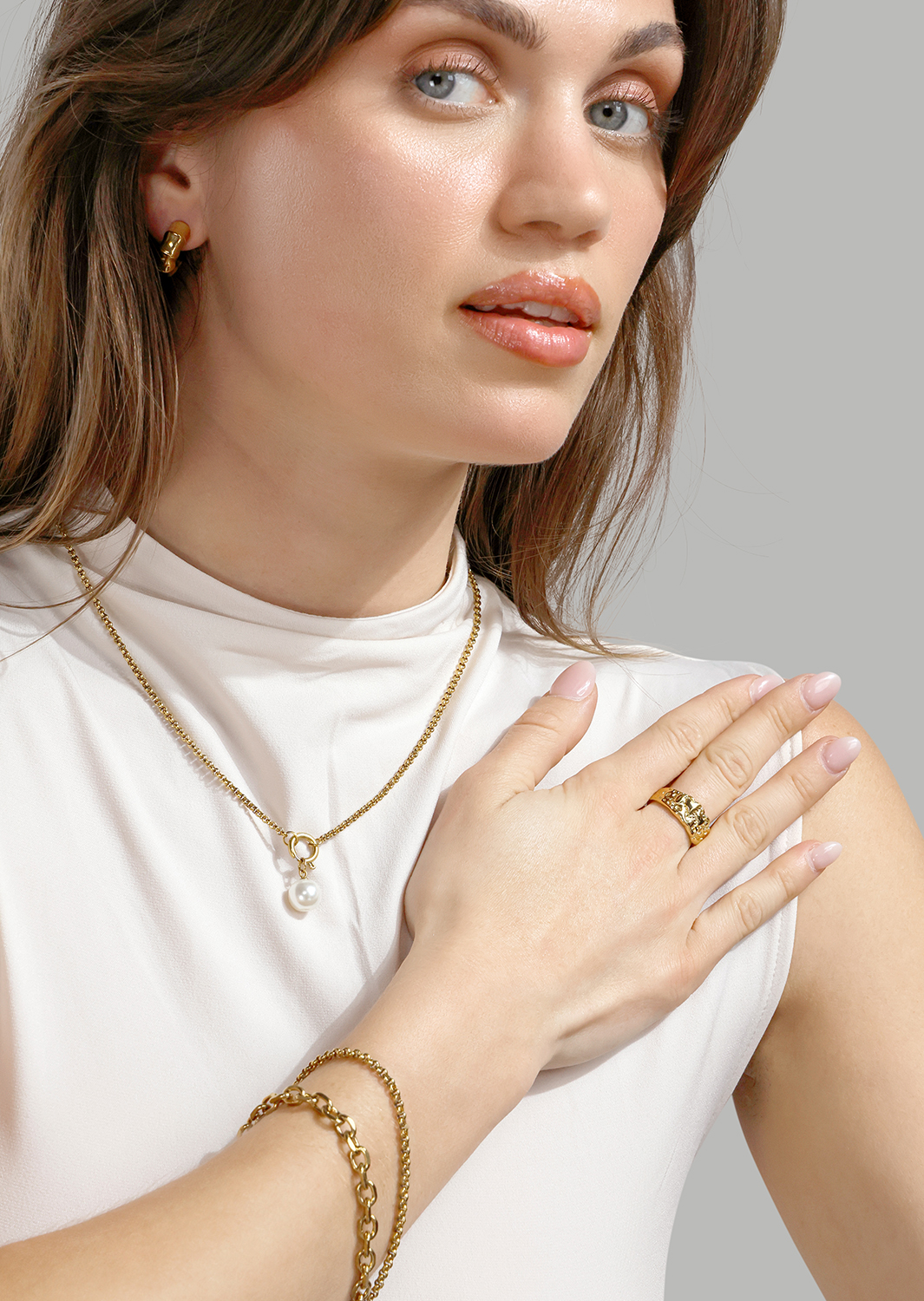 Eterna Ring - 18k Gold Plated