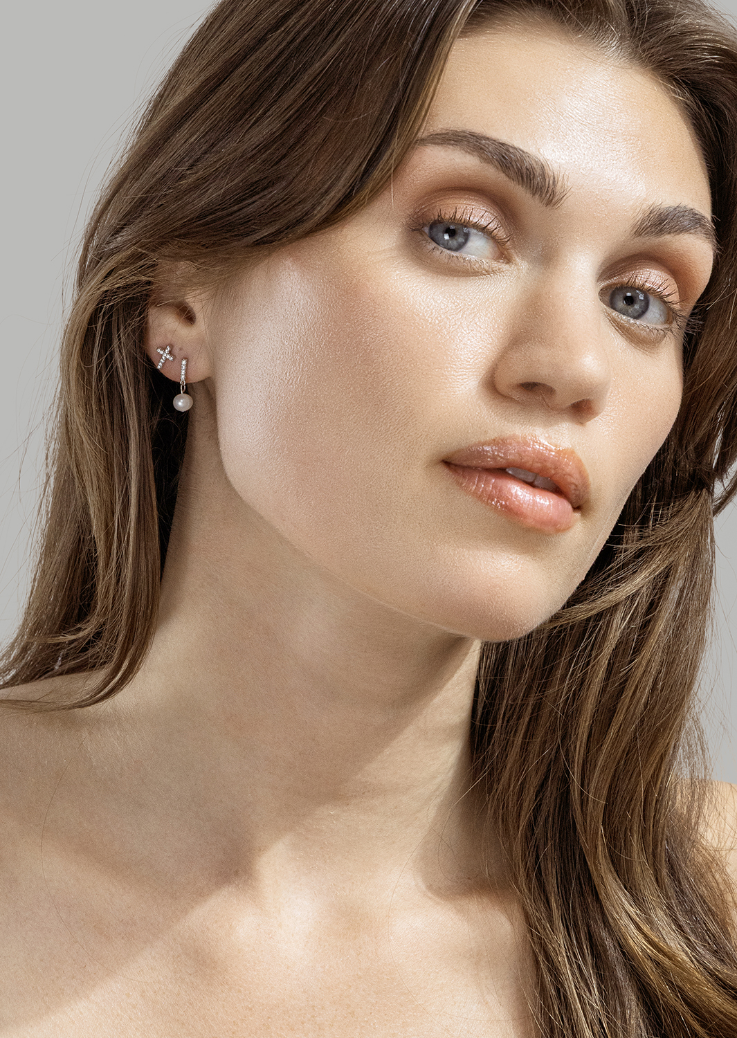 Luminare Earrings - Silver Plated