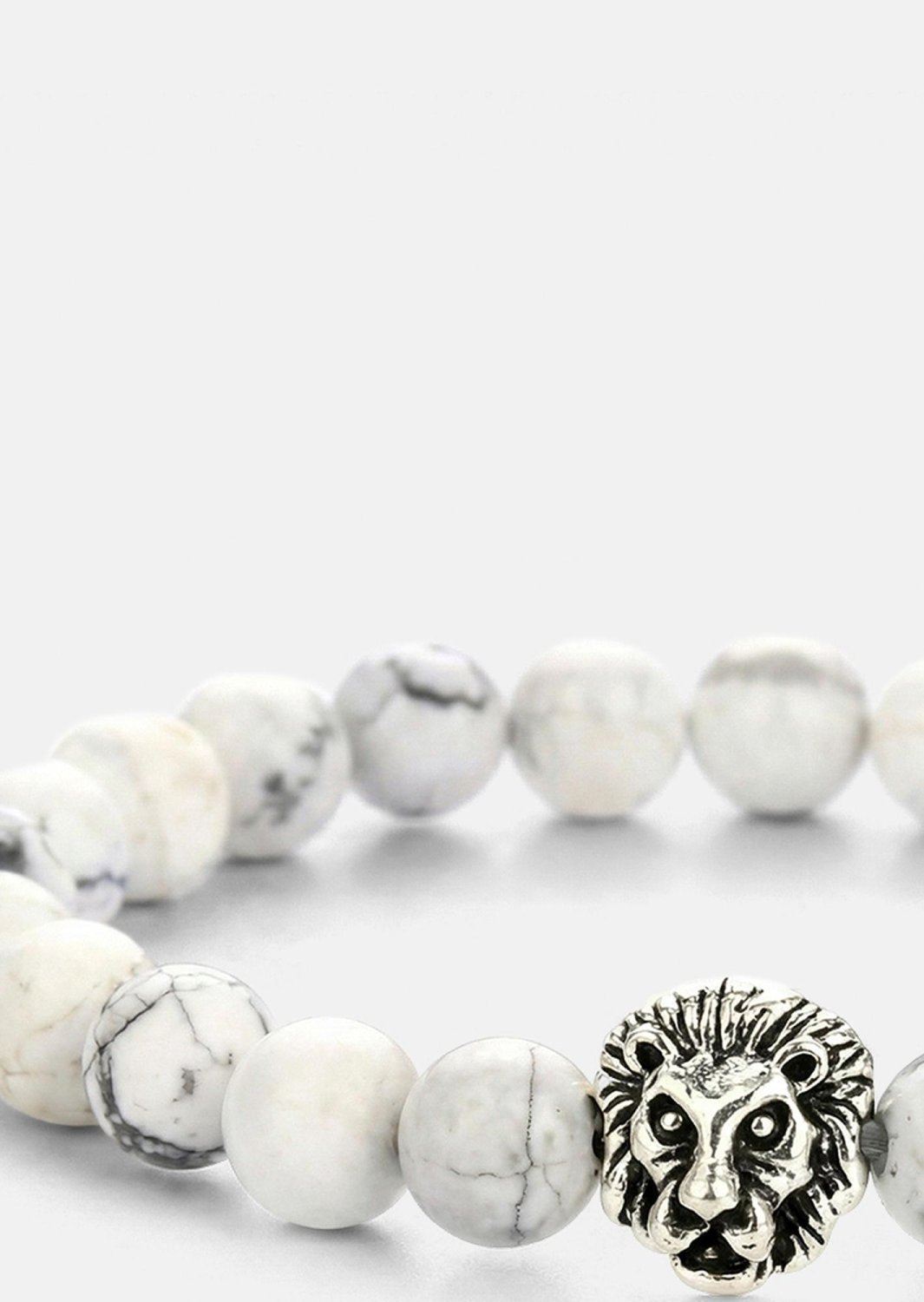Beaded Bracelet Lions Crest