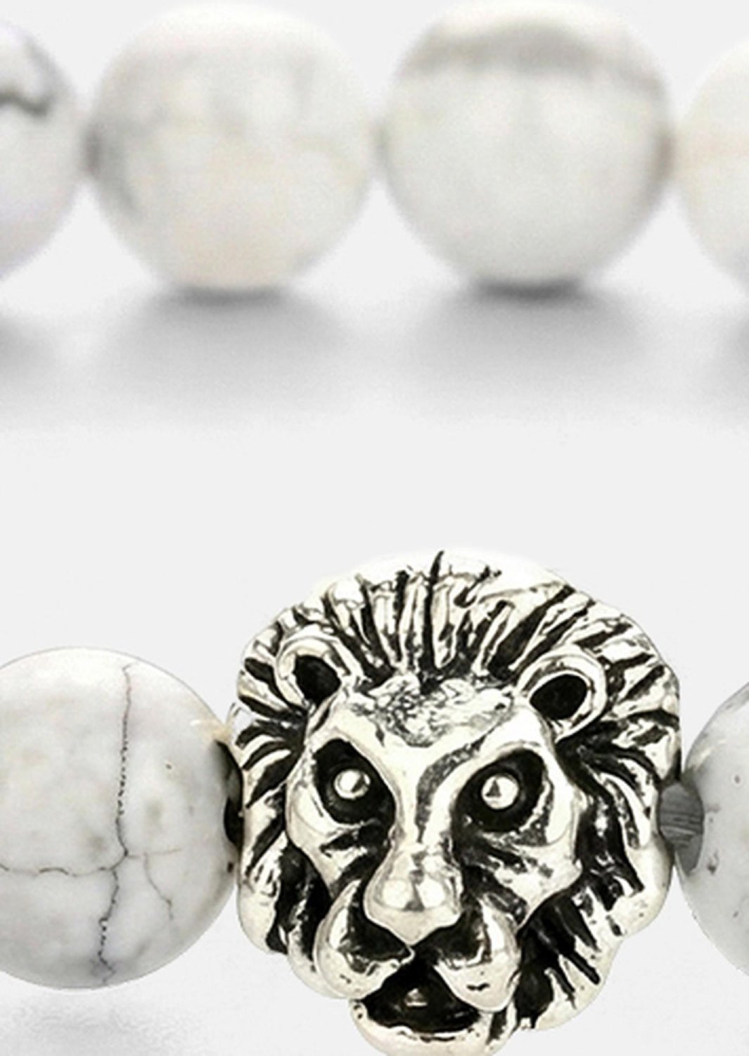 Beaded Bracelet Lions Crest