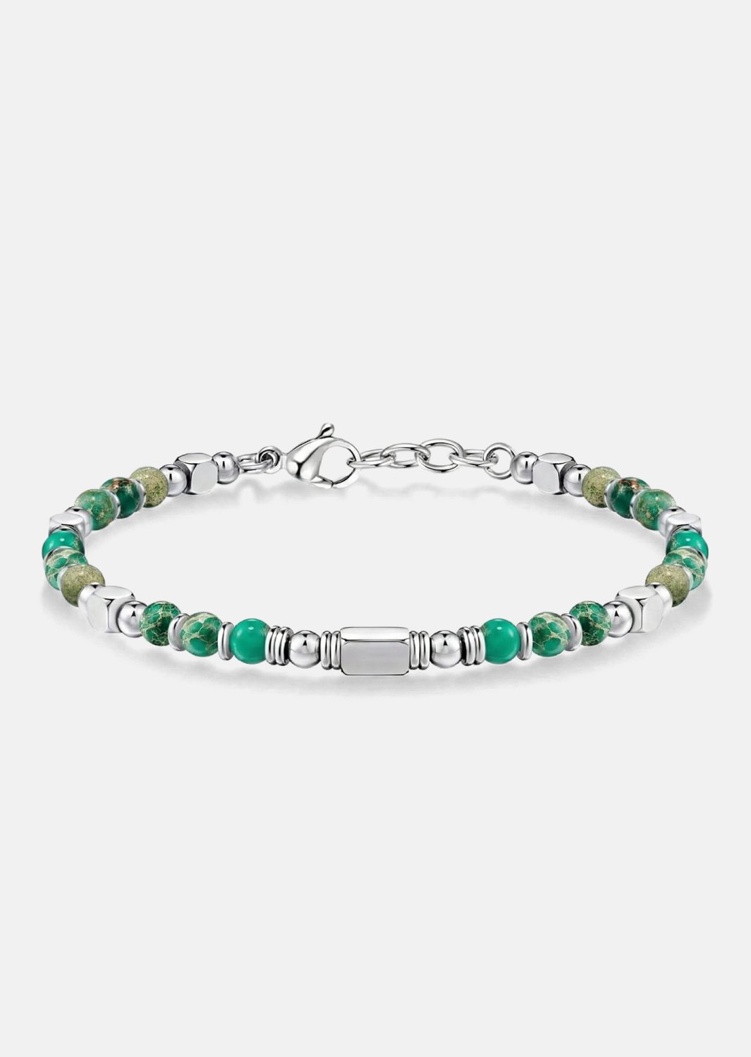 Beaded Bracelet Verdant Pulse