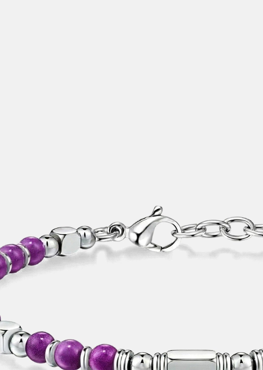 Beaded Bracelet Violet Shield