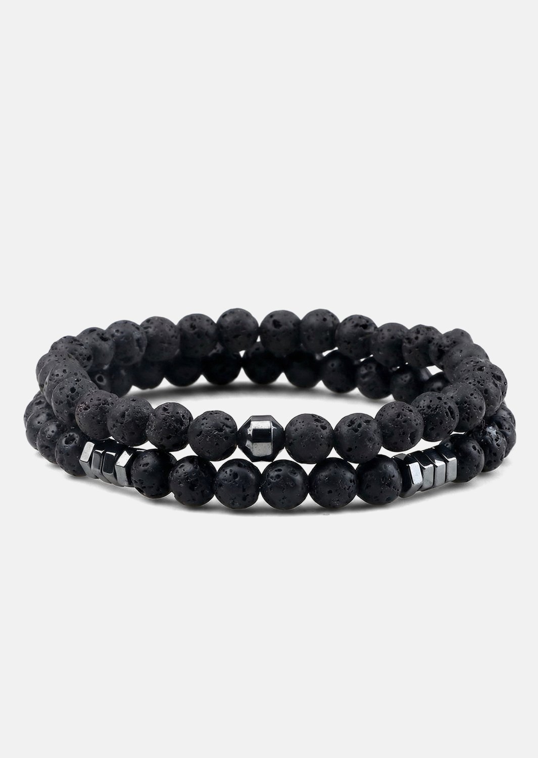 Beaded Bracelet Onyx Edge