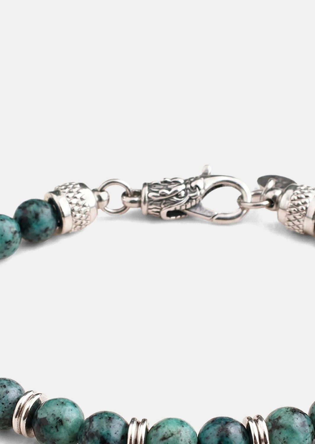 Beaded Bracelet Emerald Flare