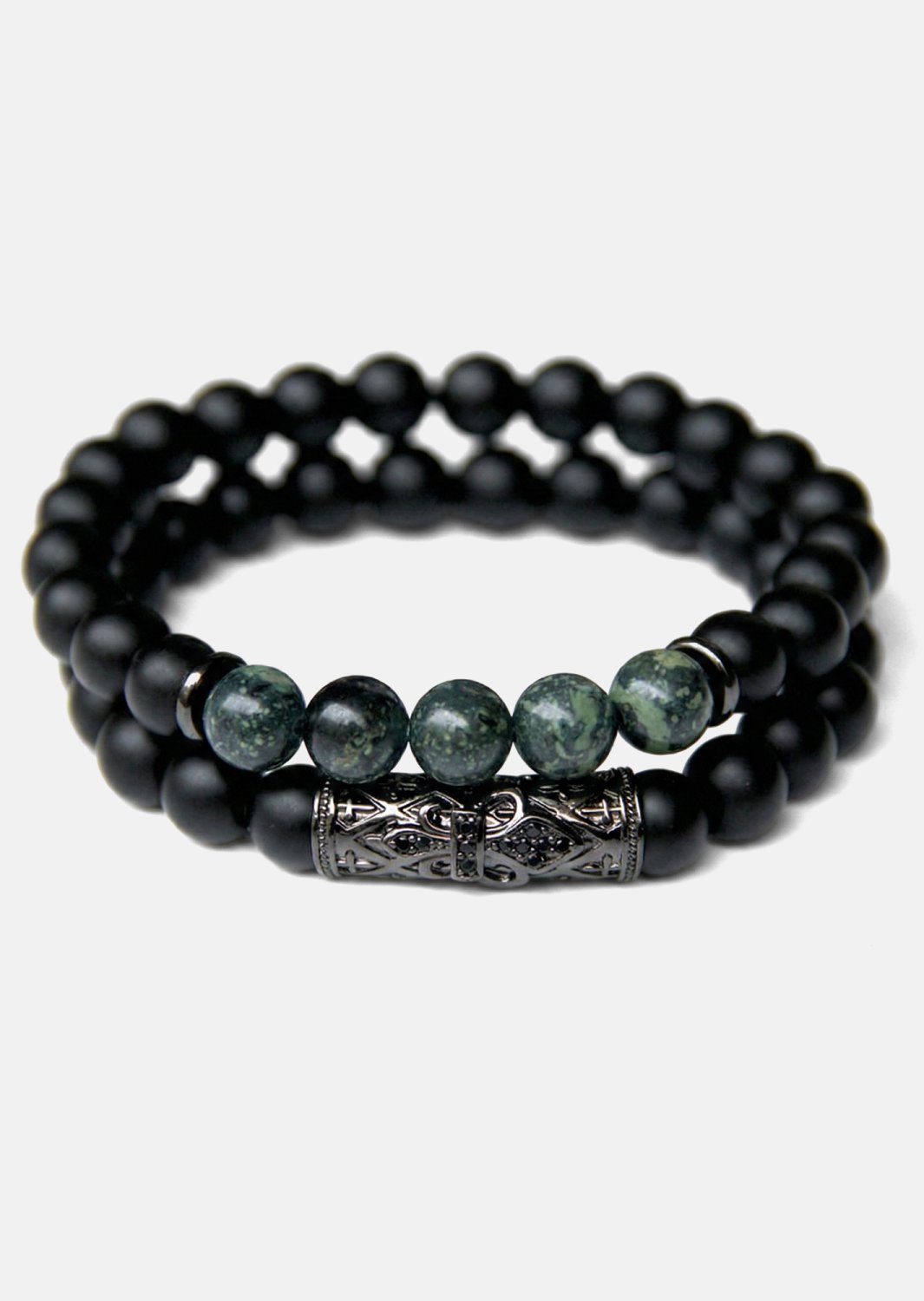 Beaded Bracelet Shadow Charm
