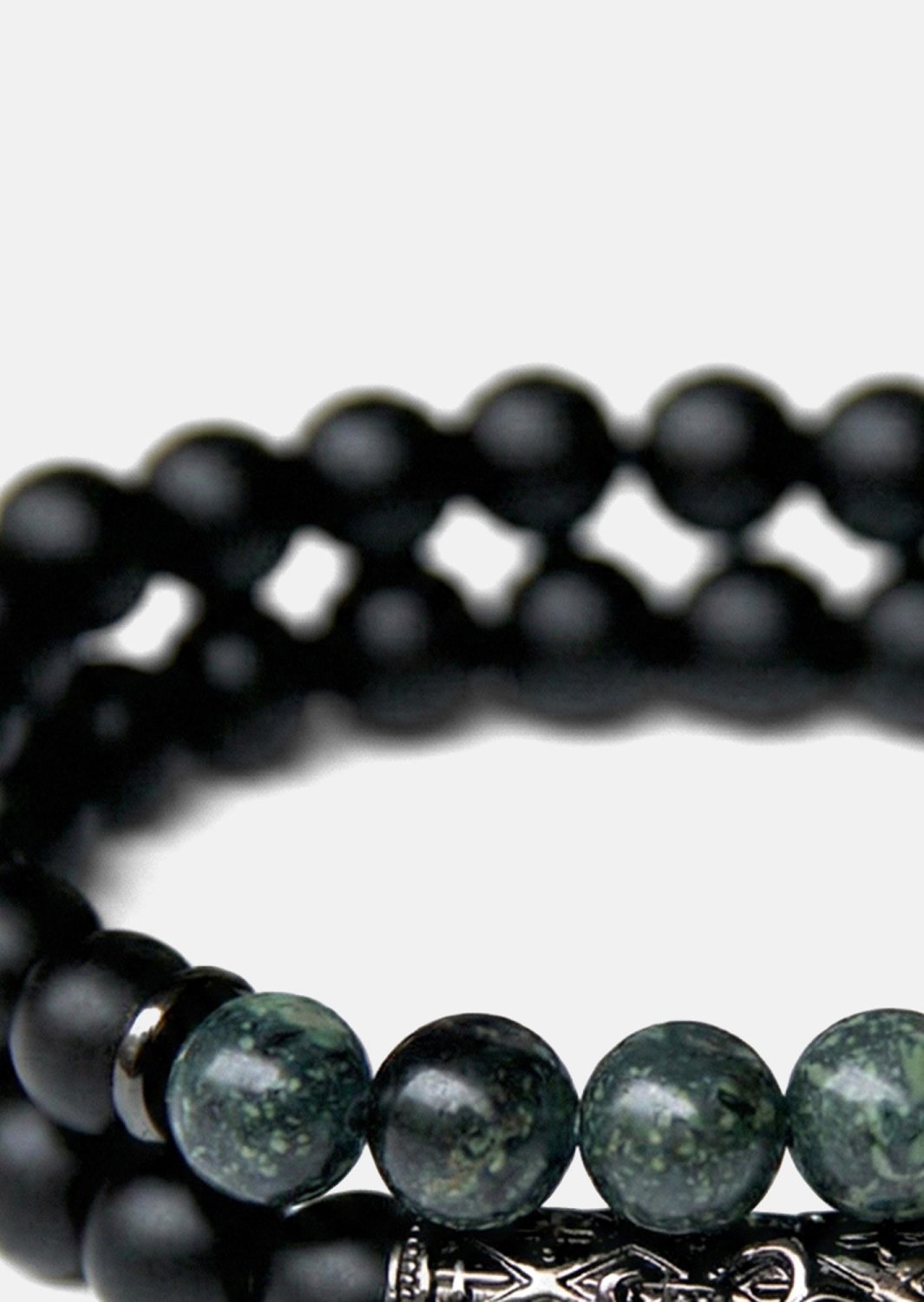 Beaded Bracelet Shadow Charm