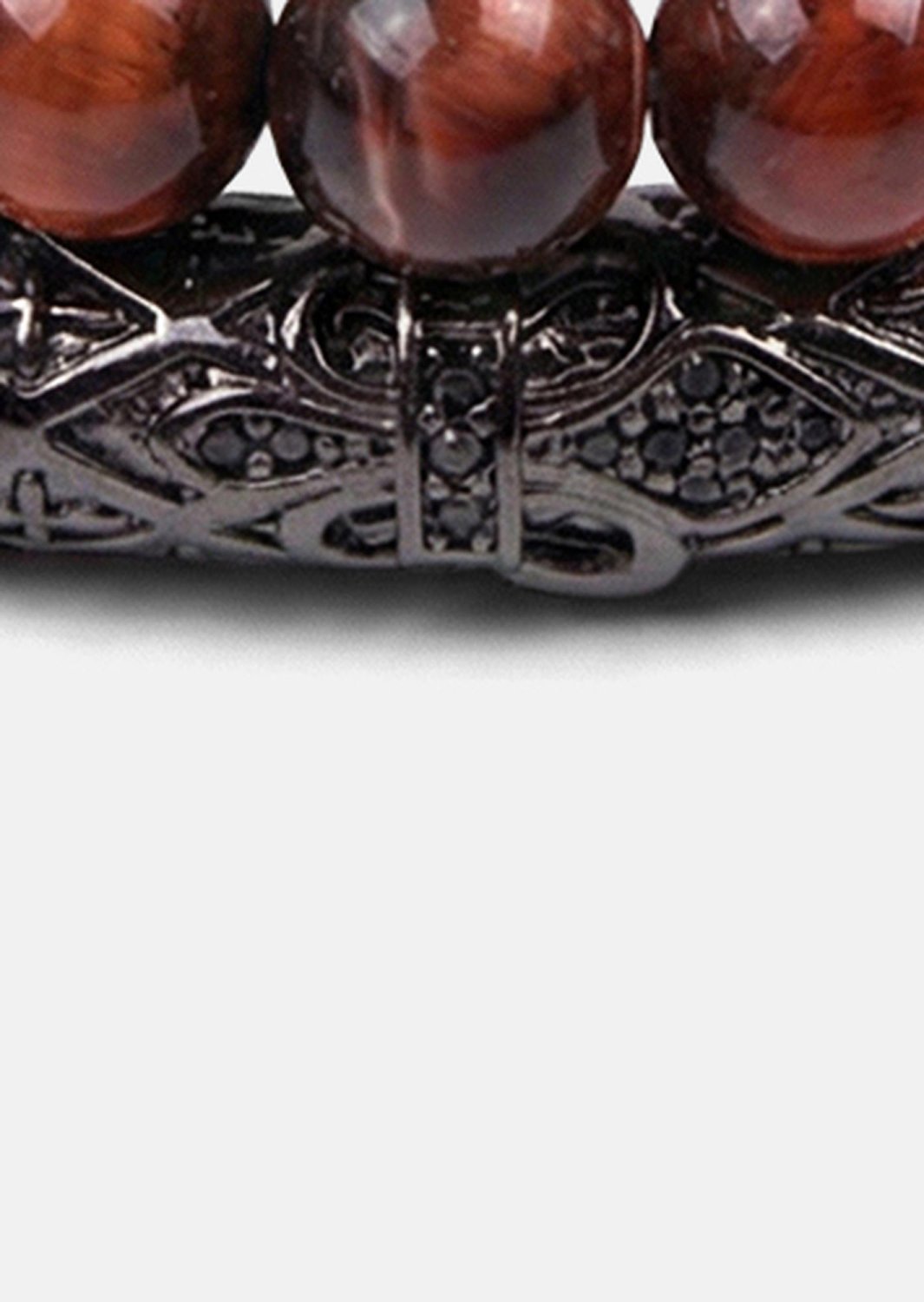 Beaded Bracelet Ebon Crest