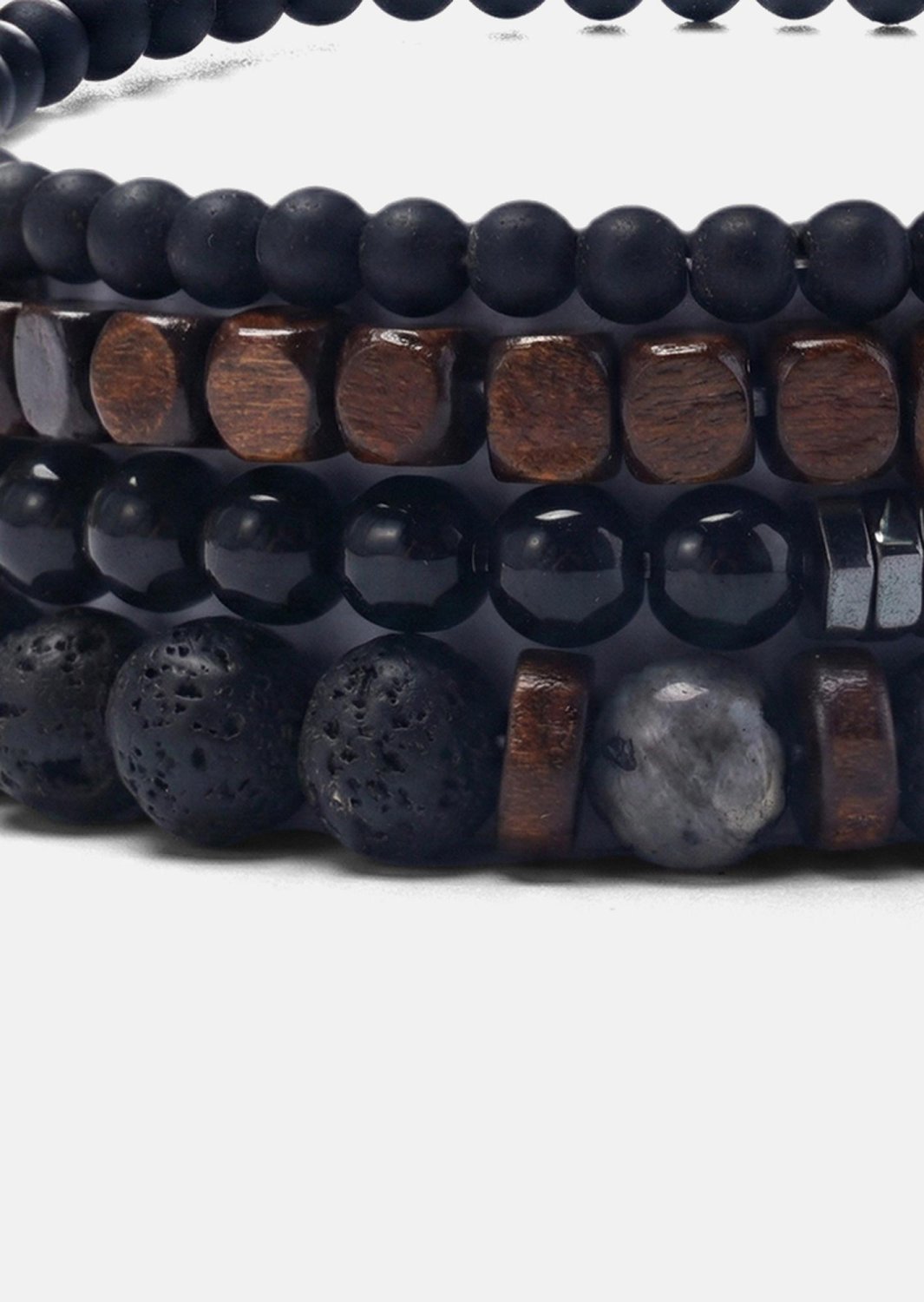 Beaded Bracelet Onyx Harmony