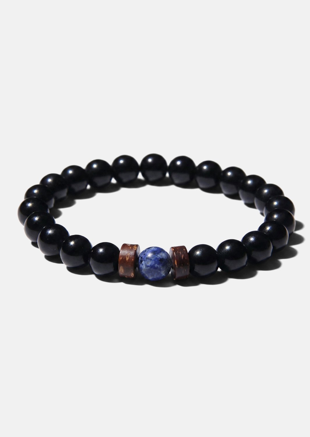 Beaded Bracelet Obsidian Forge