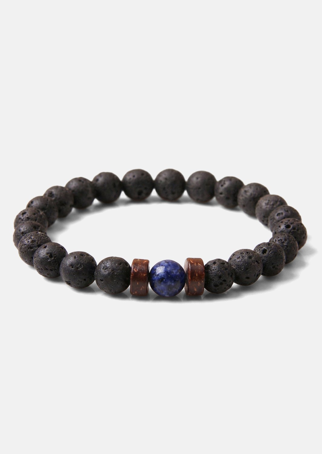 Beaded Bracelet Lava Aura