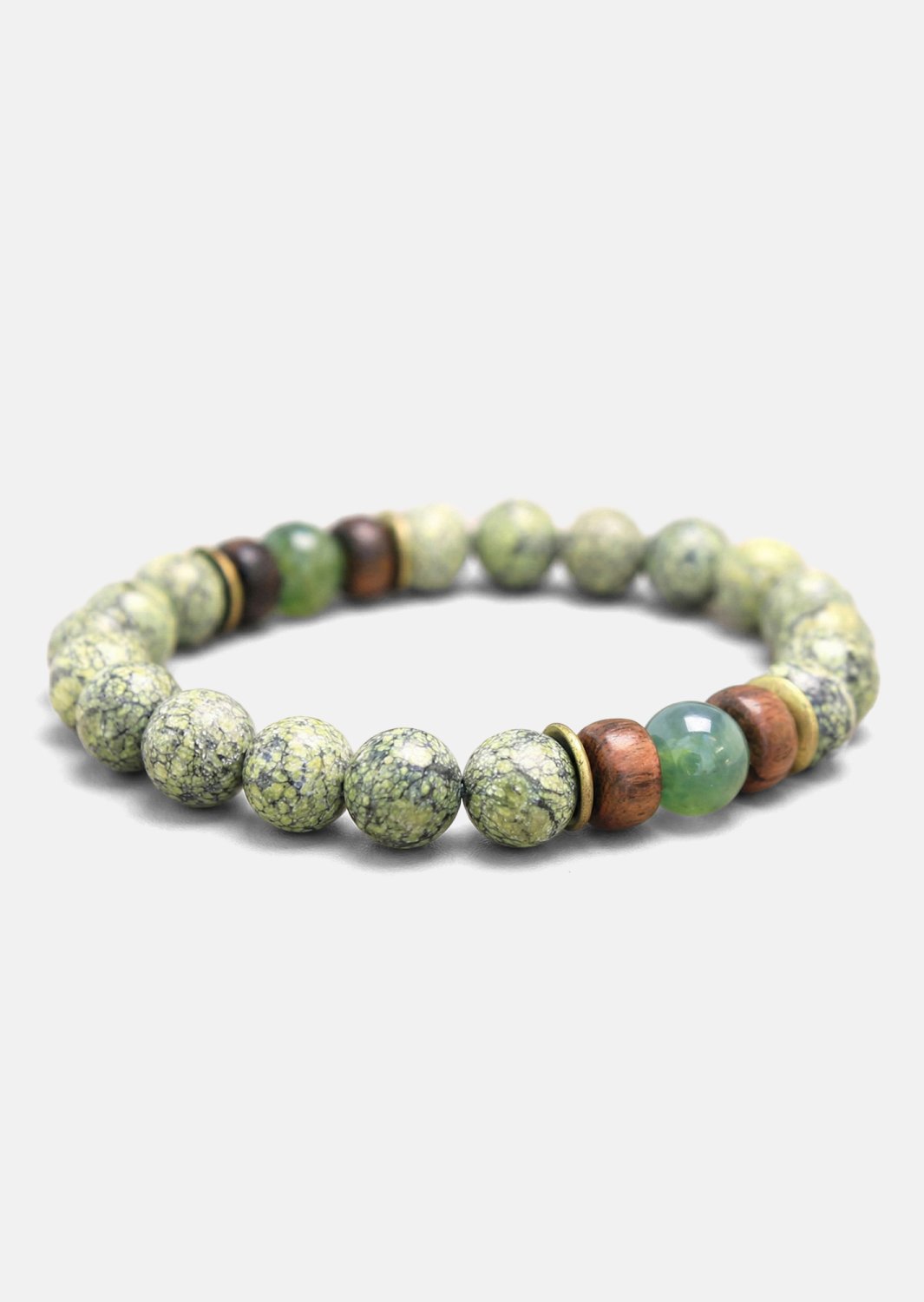 Beaded Bracelet Verdant Charm