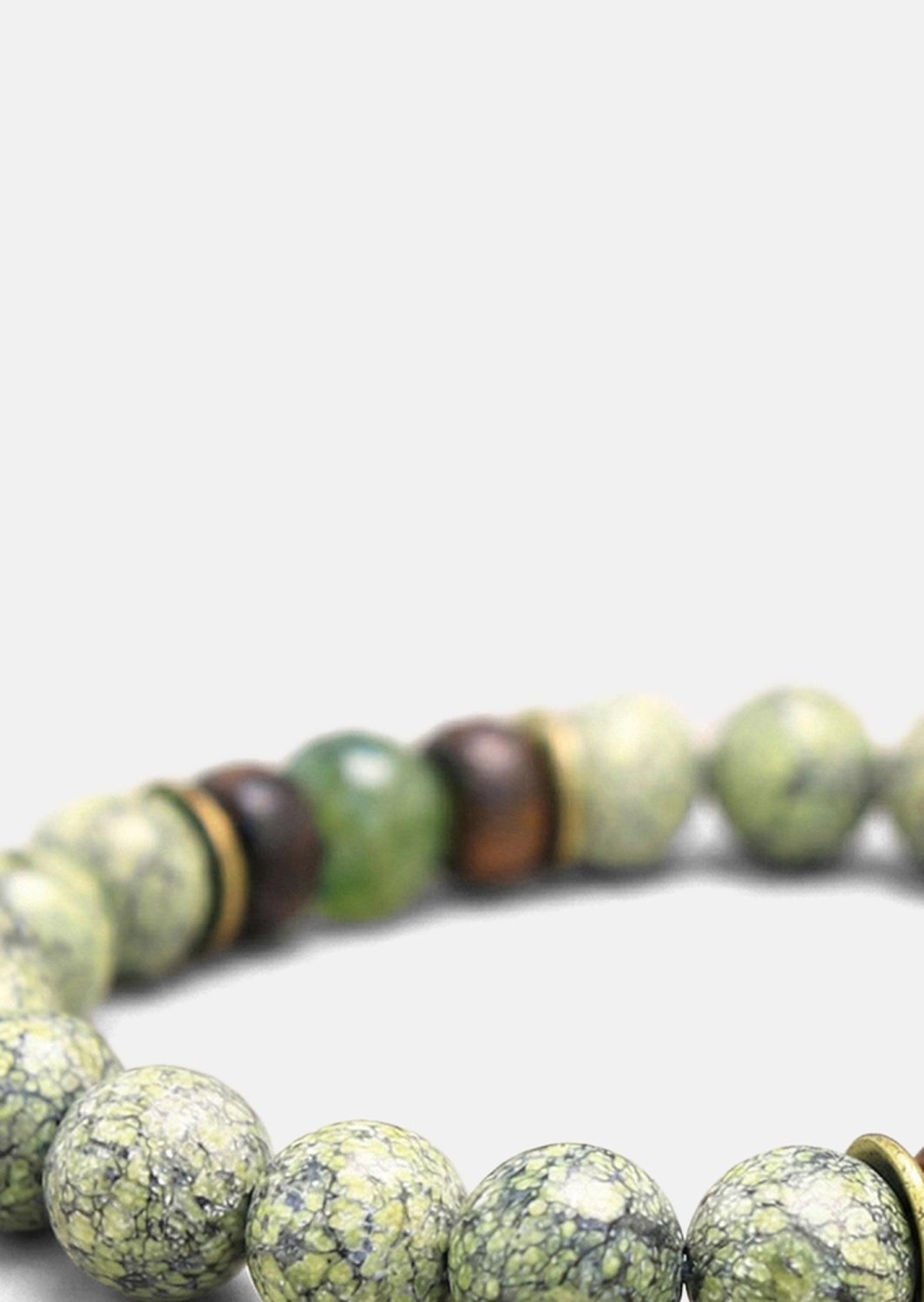 Beaded Bracelet Verdant Charm