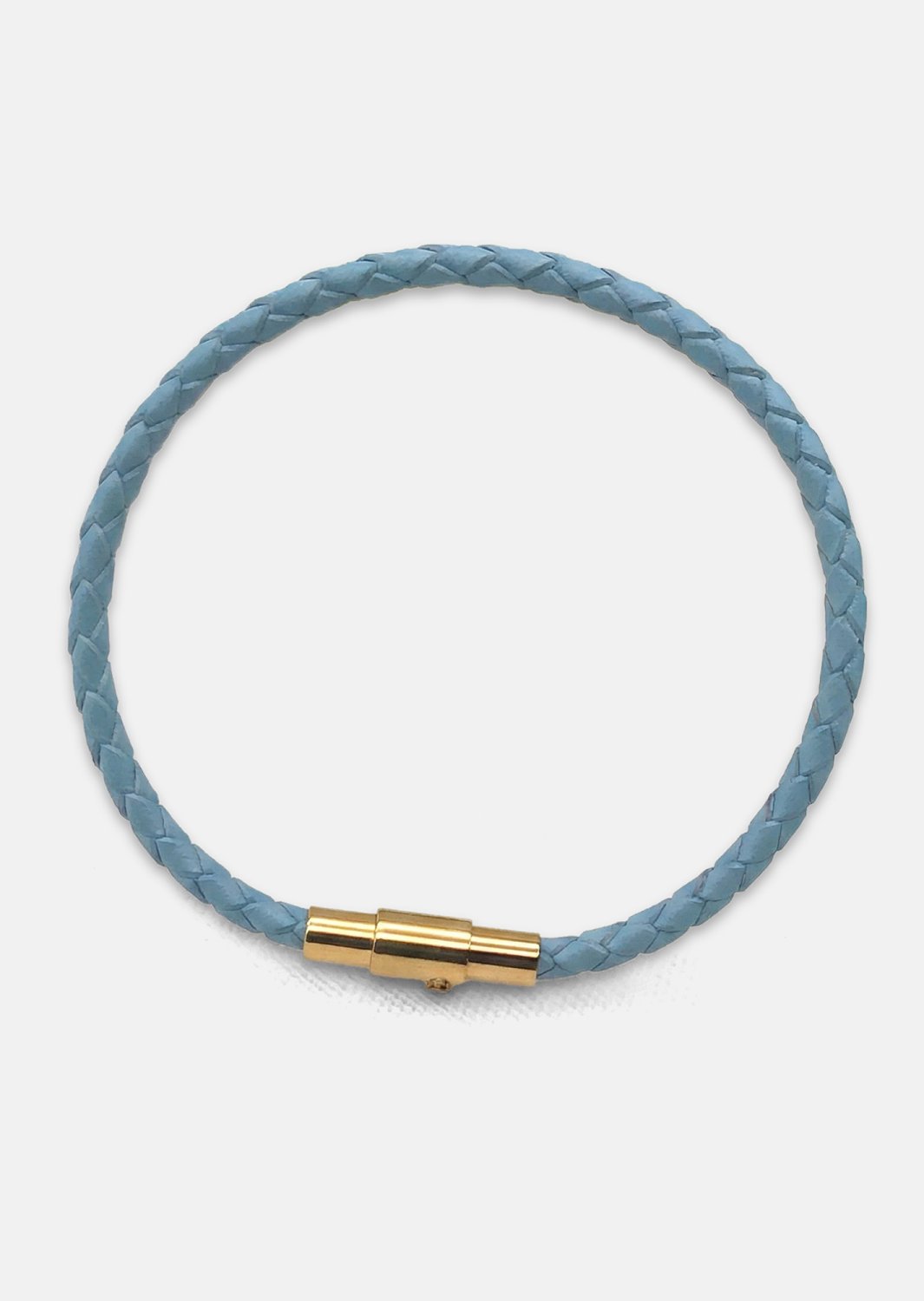 Leather Bracelet Cerulean Nexus