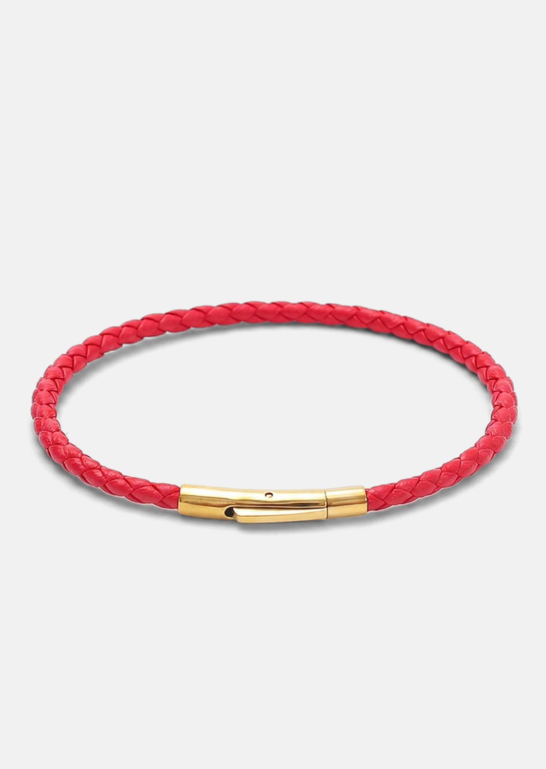Leather Bracelet Crimson Cadenza