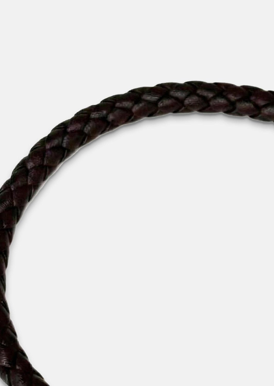 Leather Bracelet Crown Weave
