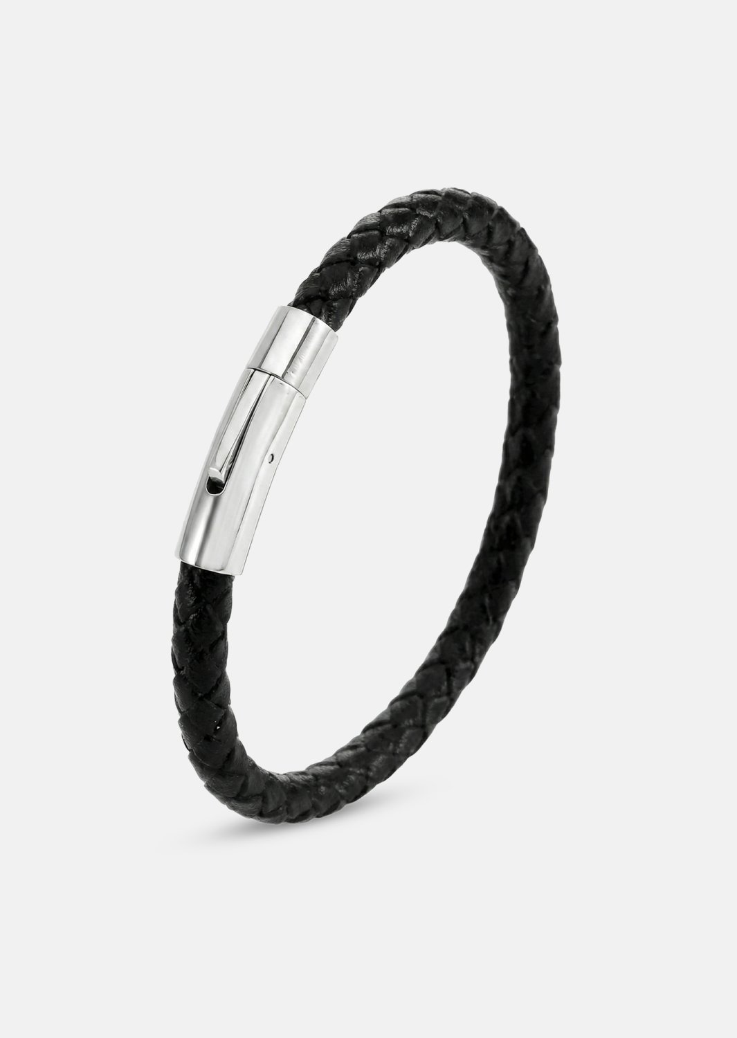 Leather Bracelet Velor Crest