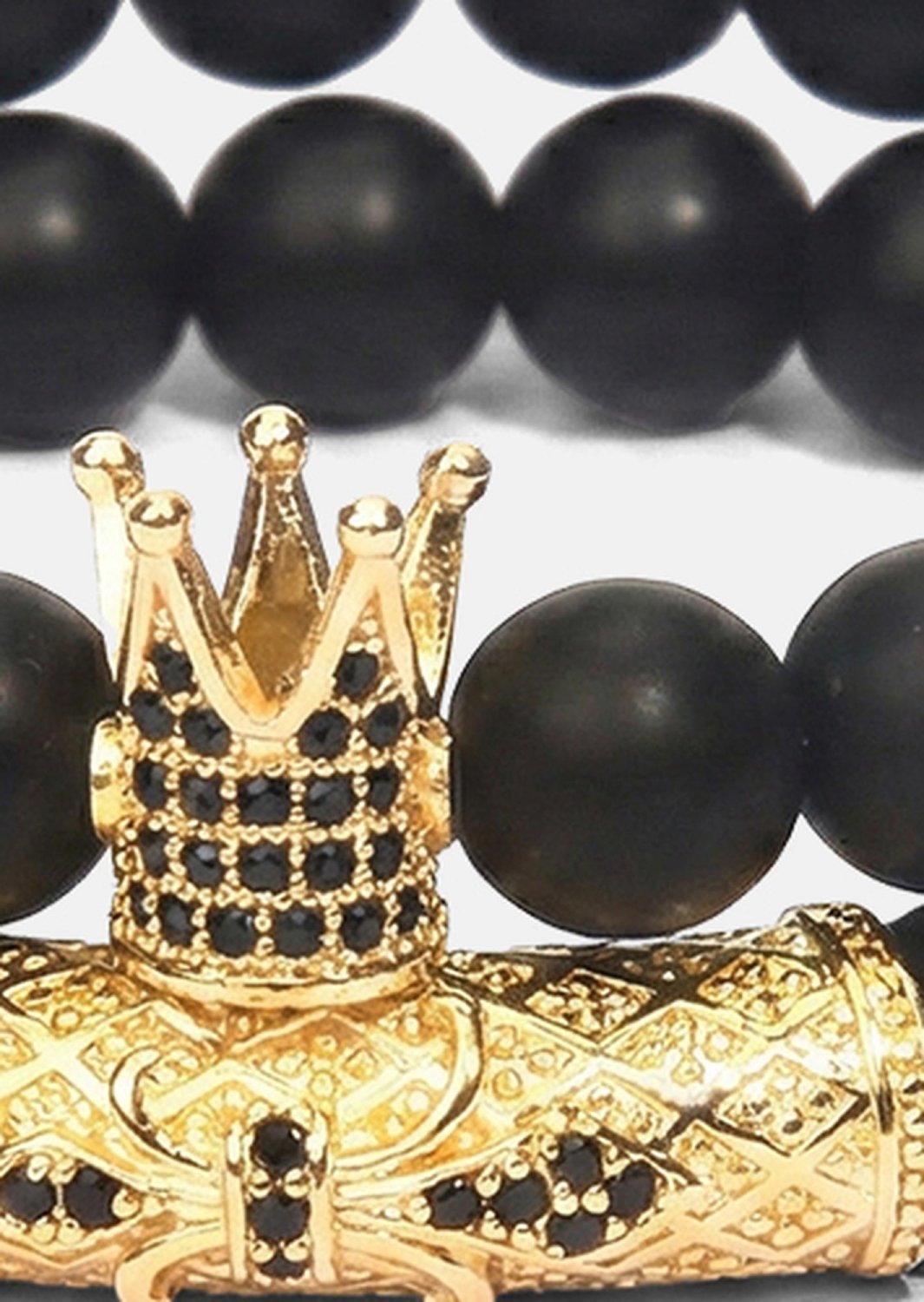 Beaded Bracelet Regal Crown