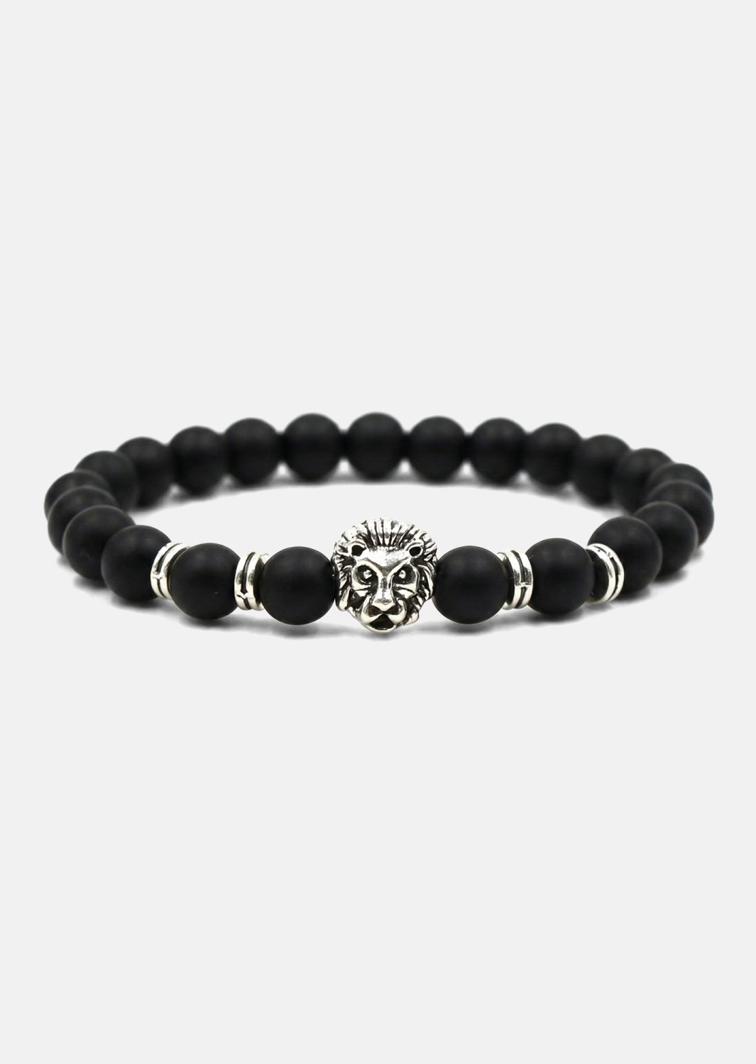 Beaded Bracelet Lions Emblem
