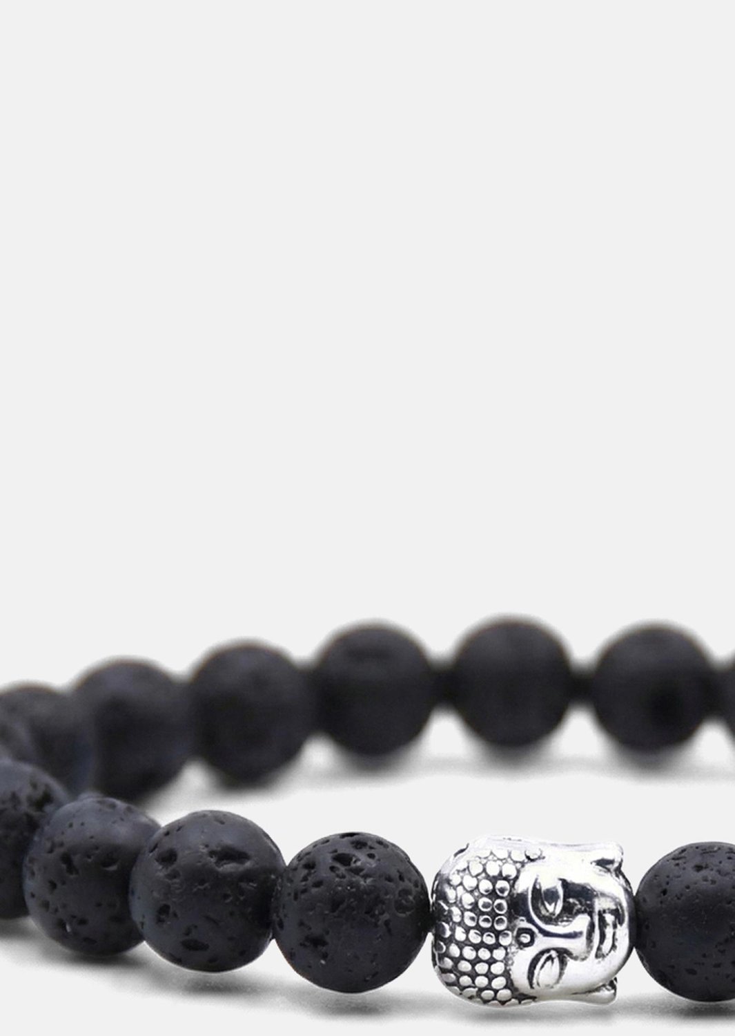 Beaded Bracelet Obsidian Aura