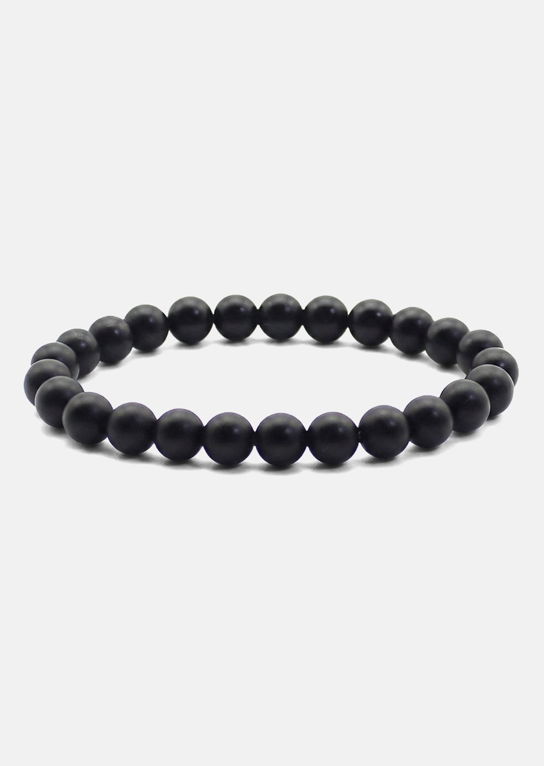 Beaded Bracelet Obsidian Whisper