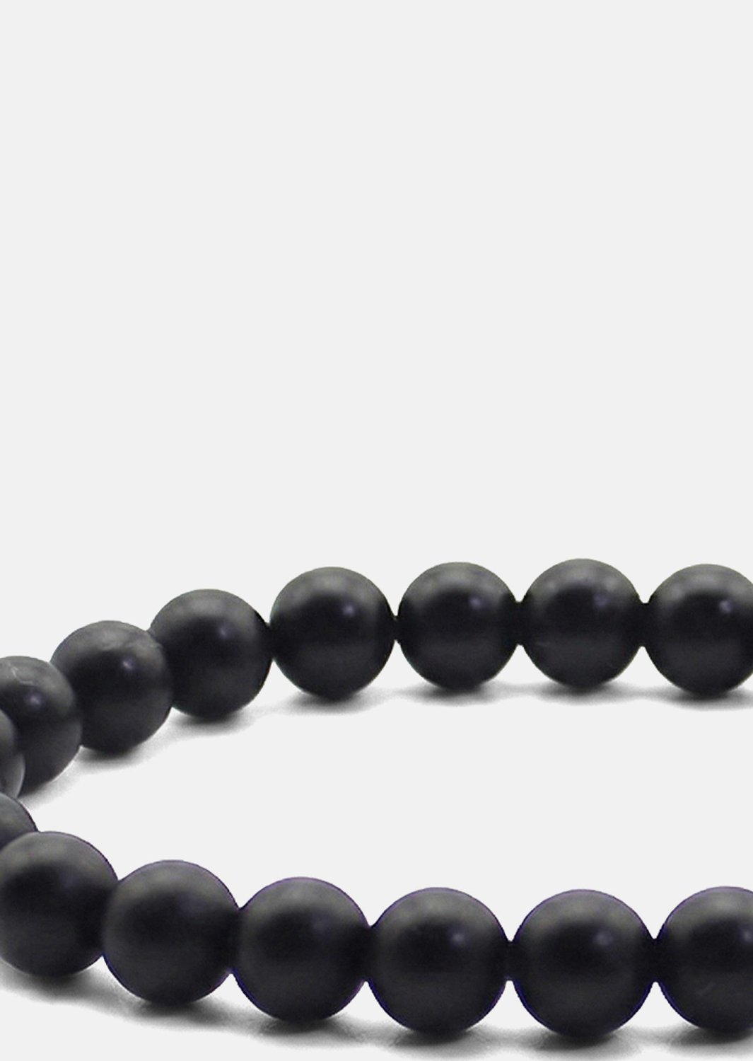 Beaded Bracelet Obsidian Whisper