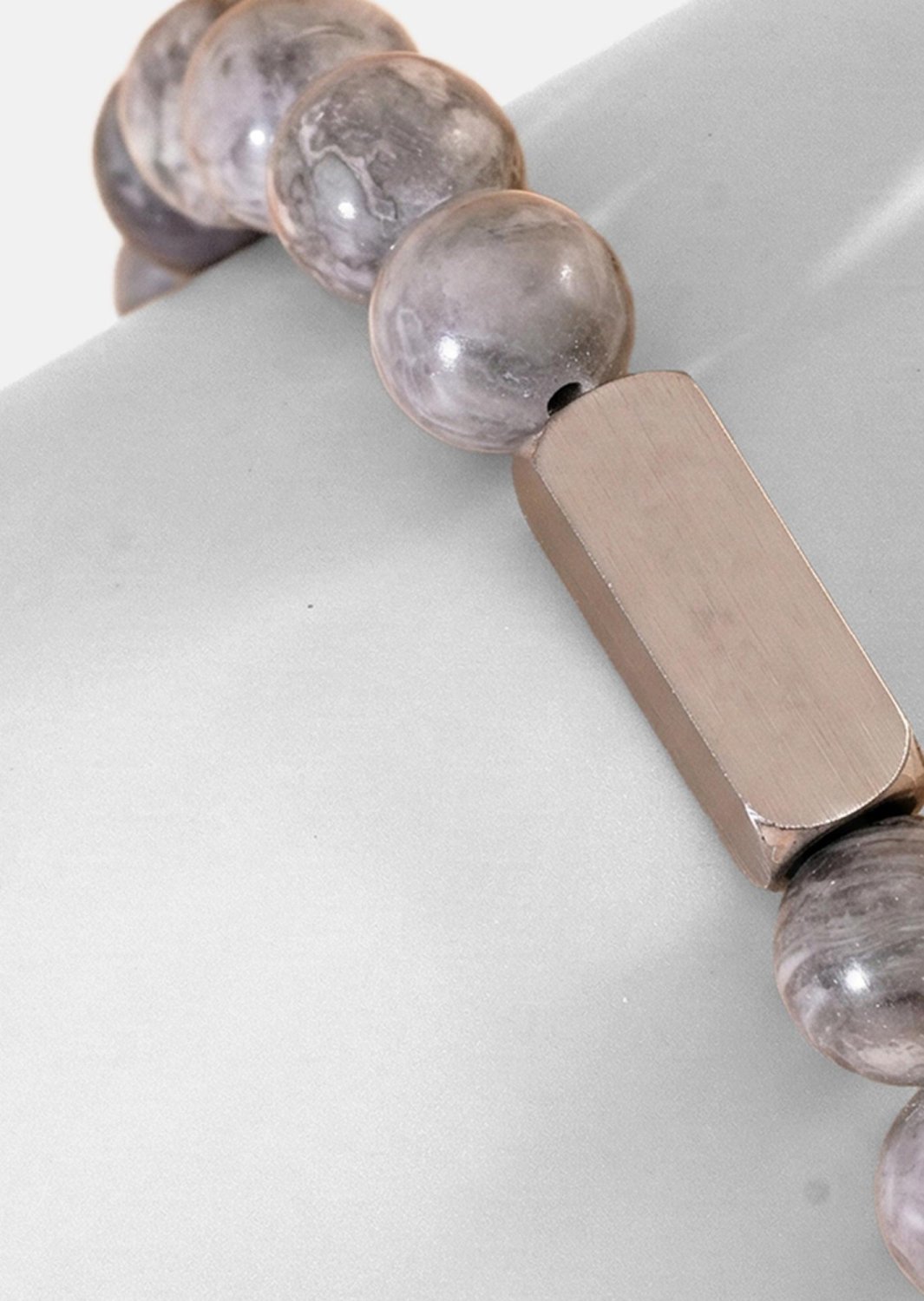 Beaded Bracelet Stone Surface