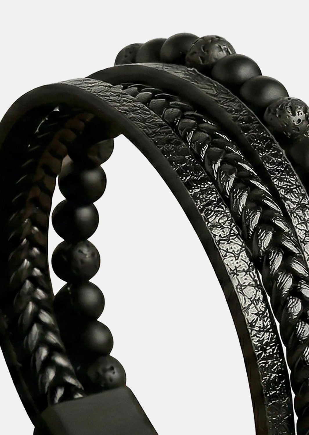 Leather Bracelet Nightfall Bond