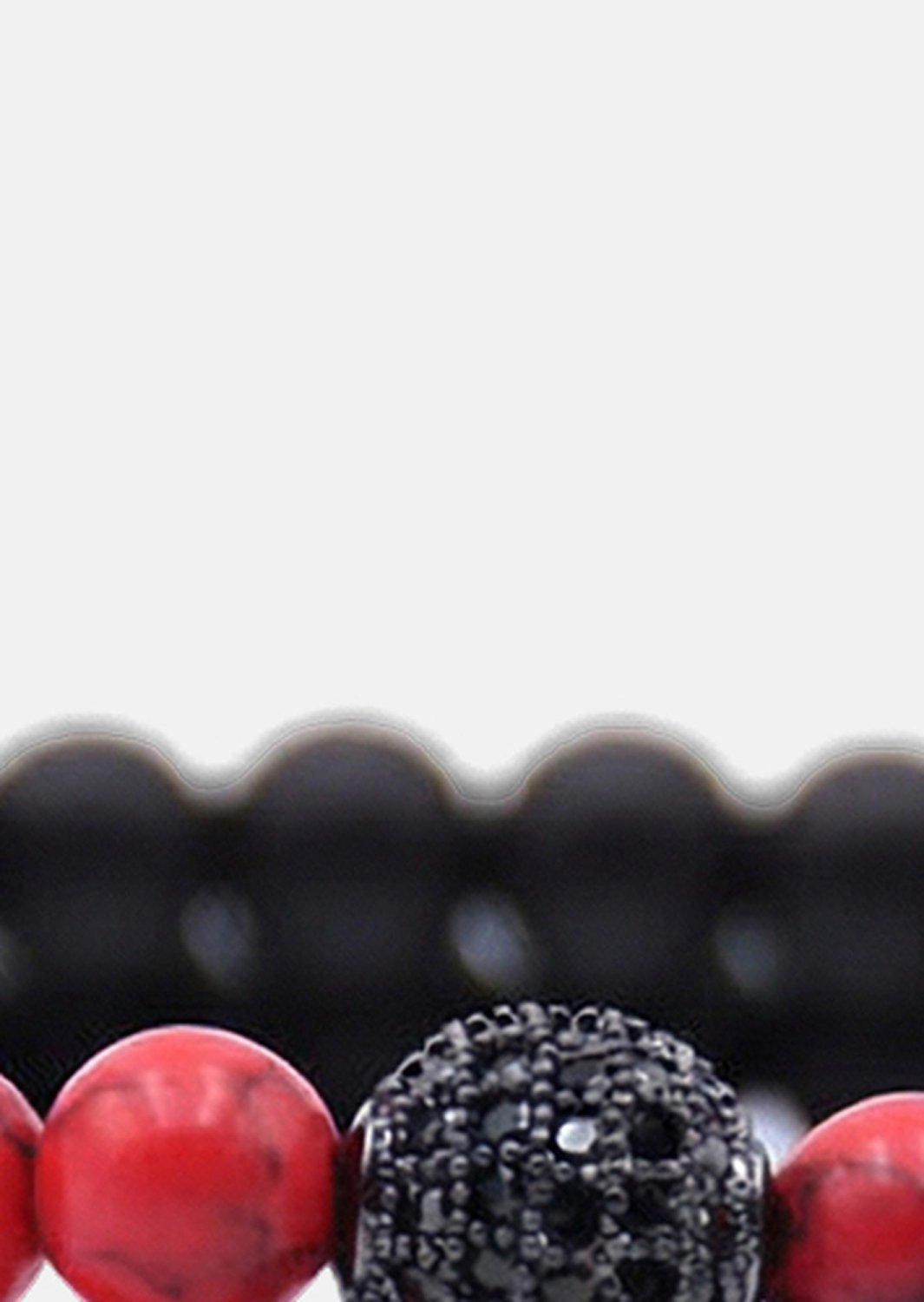 Beaded Bracelet Crimson Valor