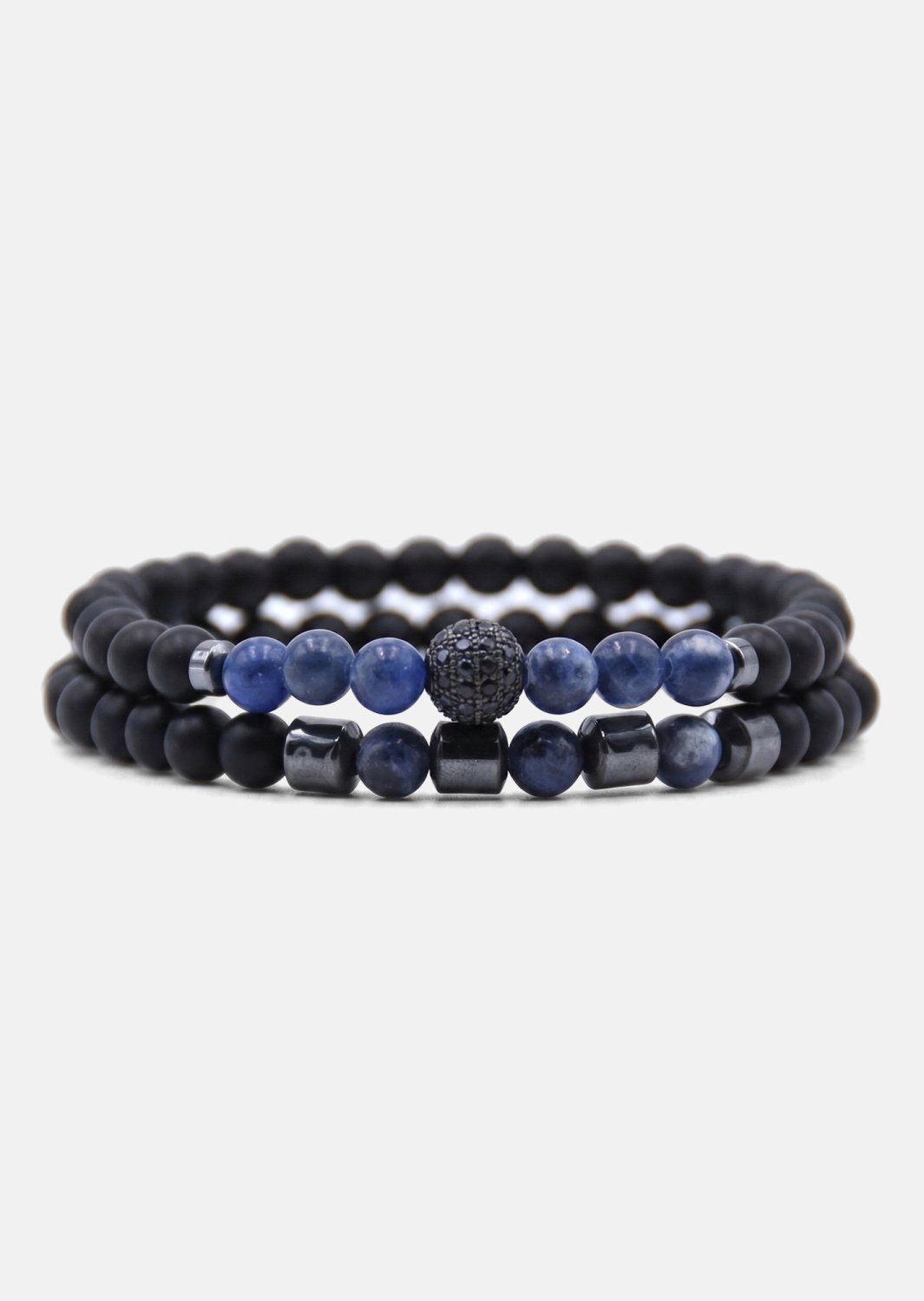 Beaded Bracelet Midnight Echo